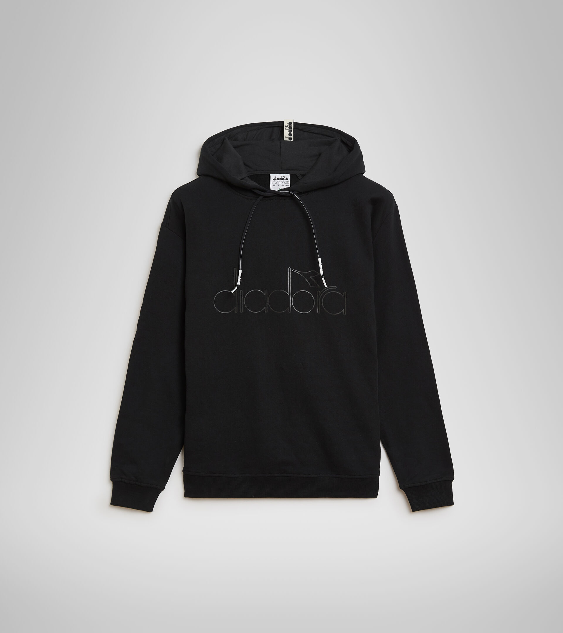 Hooded sweatshirt - Unisex HOODIE DIADORA HD BLACK - Diadora