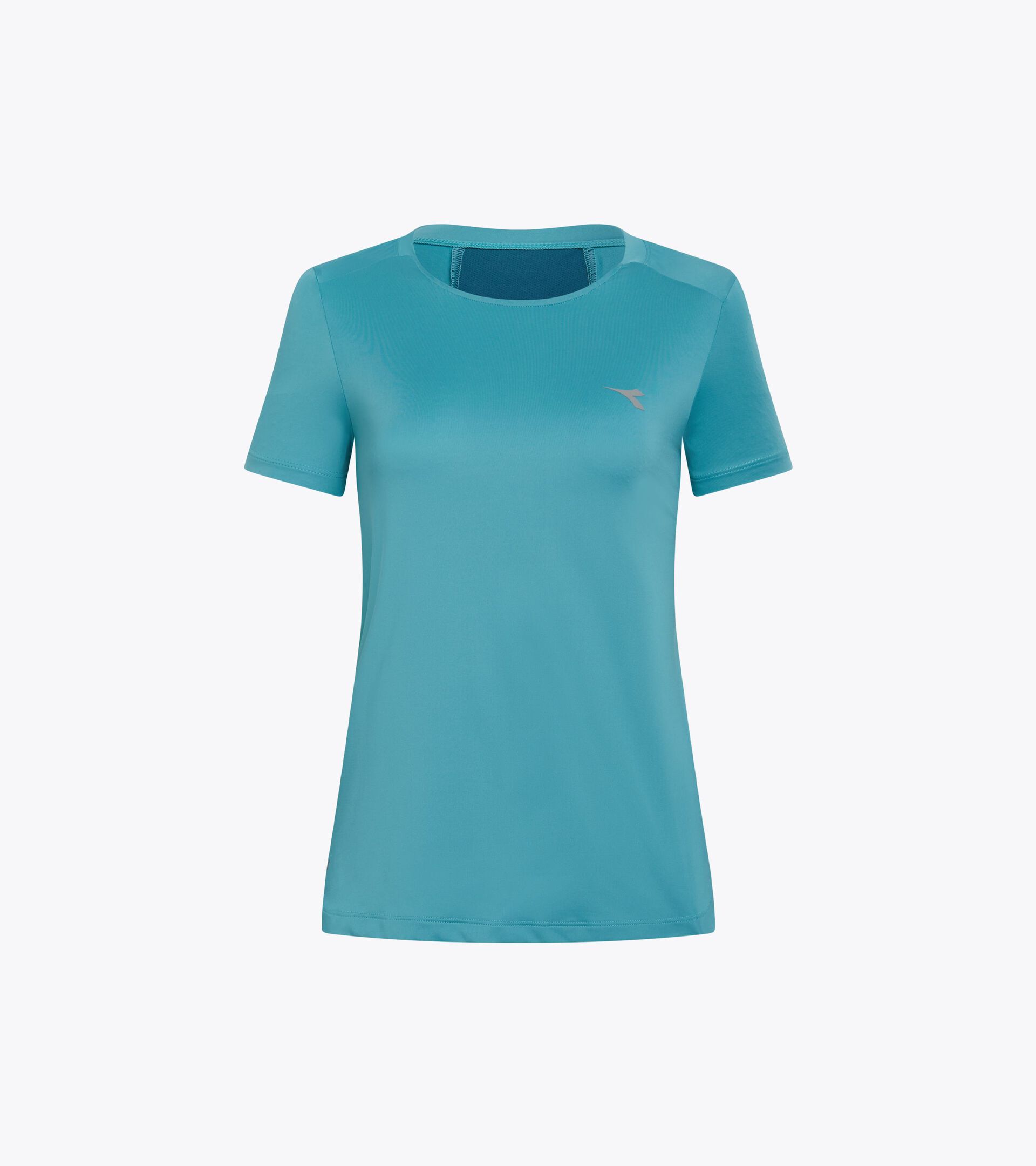 T-shirt da running - Tessuto leggero - Donna
 L. SUPER LIGHT SS T-SHIRT AZZURRO TURCHESE POLVERE - Diadora