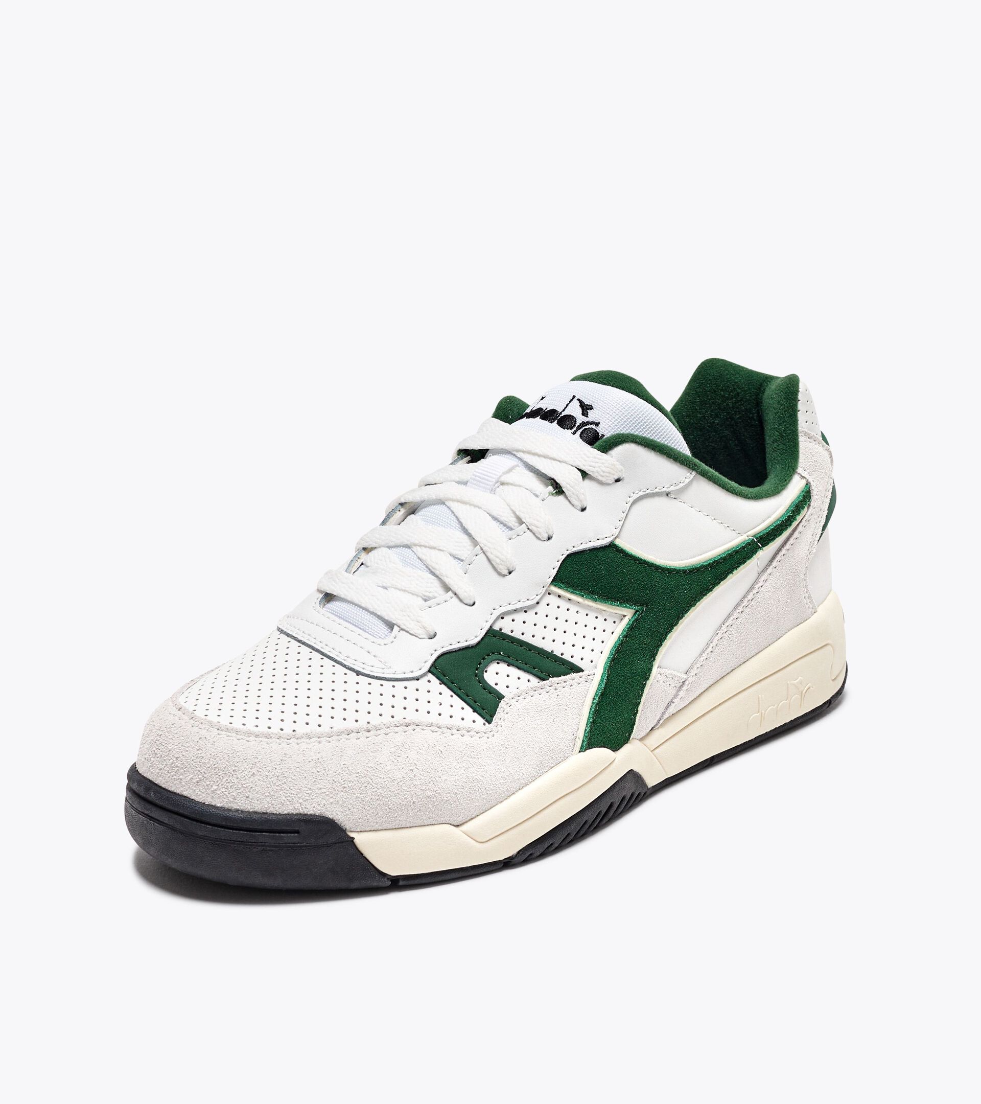 Sporty sneakers - All-Gender WINNER SL WHITE/FOGLIAGE GREEN - Diadora