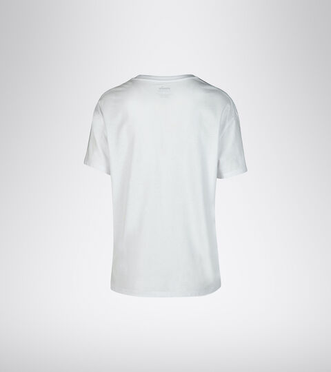 L. SS T-SHIRT PLUS BE ONE, OPTICAL WHITE Training T-shirts - Women L. SS T-SHIRT PLUS BE ONE OPTICAL WHITE - Diadora