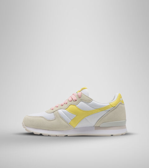 CAMARO WN, BLANCO/AMARILLO PALOMITAS Zapatillas deportivas - Mujer CAMARO WN BLANCO/AMARILLO PALOMITAS - Diadora