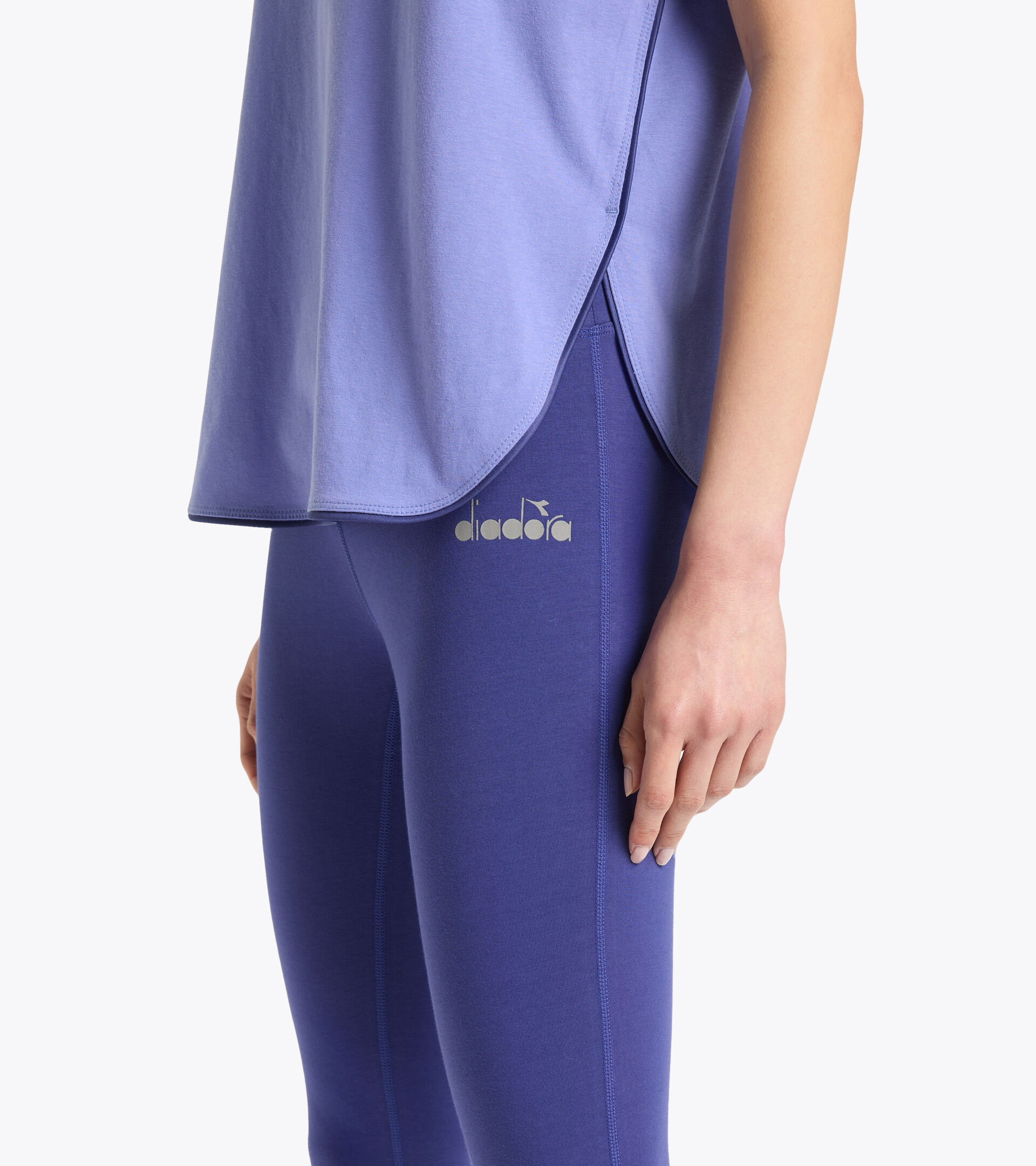 Running vest top - Women L. SS T-SHIRT PLUS BE ONE W VIOLET - Diadora