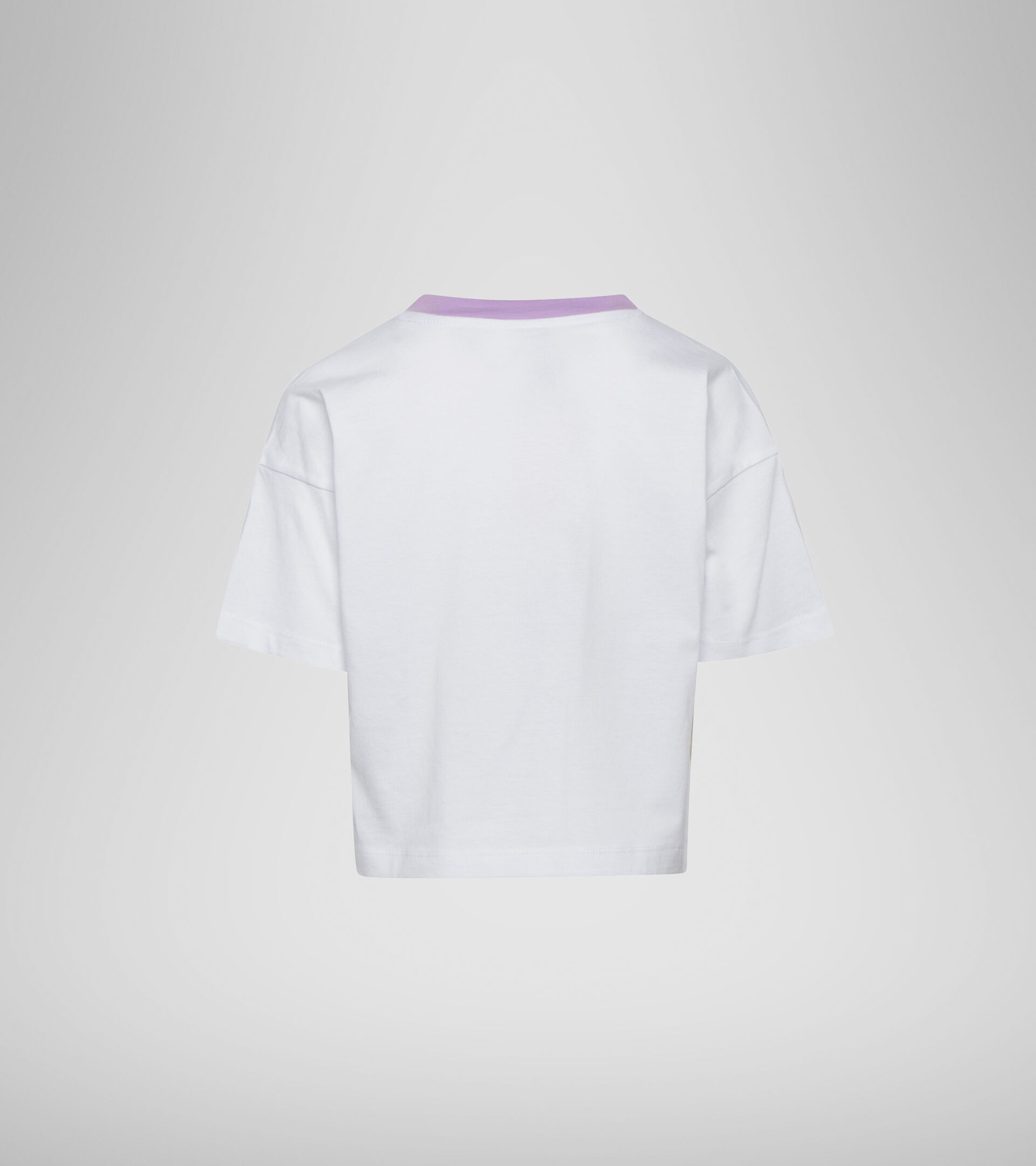 T-shirt - Filles JG. T-SHIRT SS LOGO MANIA BLANC VIF - Diadora