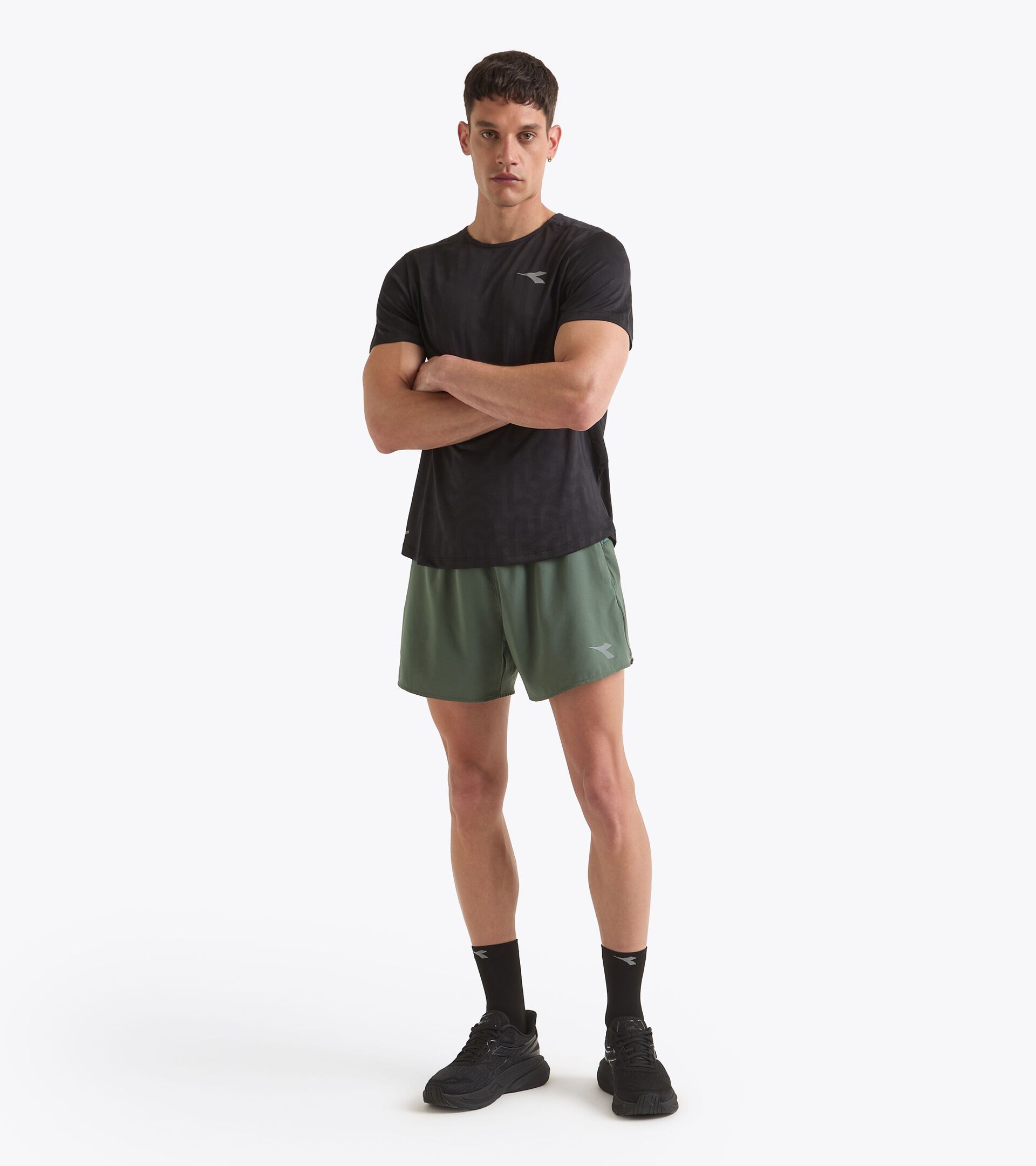 5’’ running shorts - Light fabric - Men’s SUPER LIGHT SHORTS 5" CILANTRO - Diadora