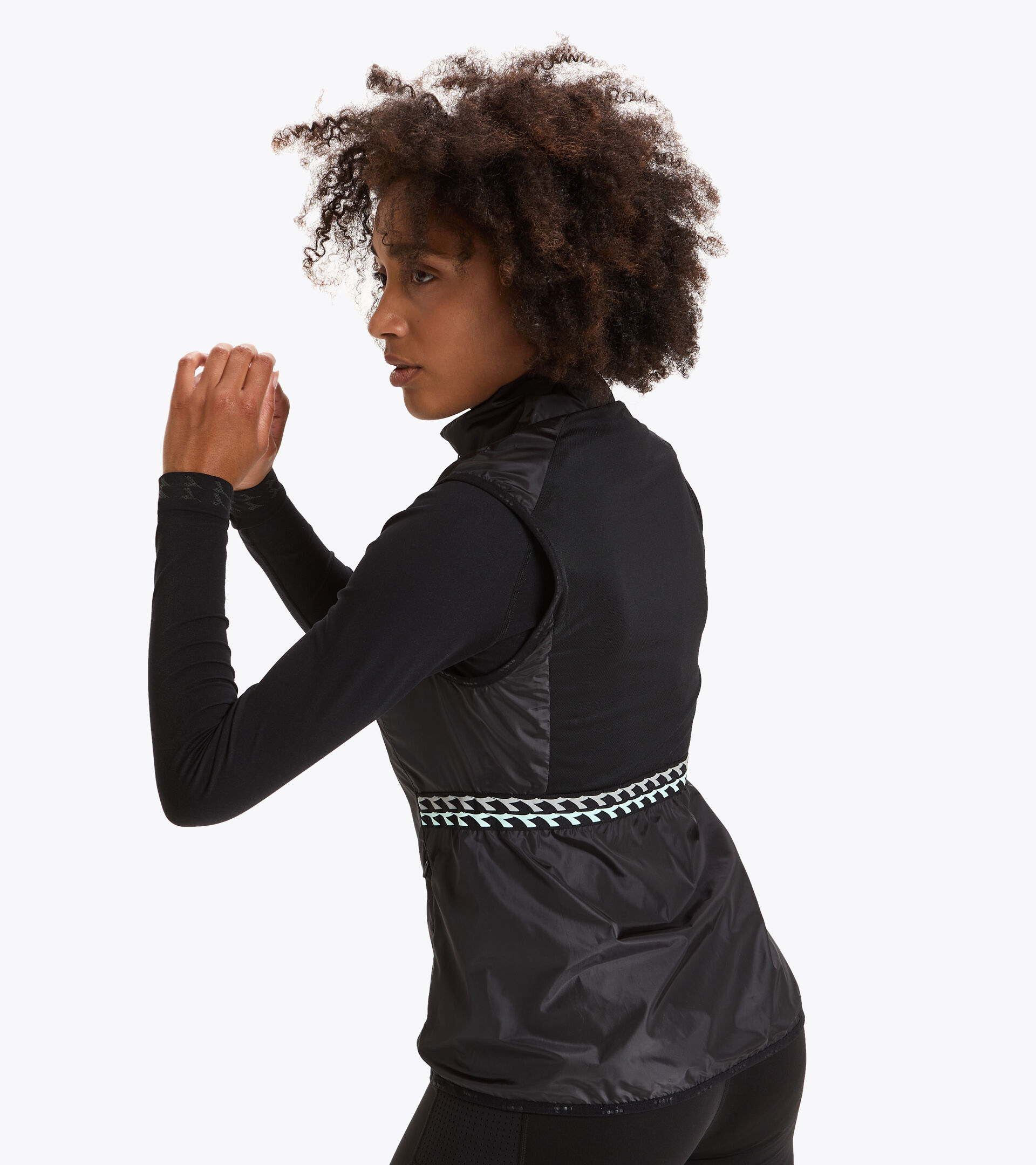 Apparel Sport DONNA L. VEST NERO Diadora