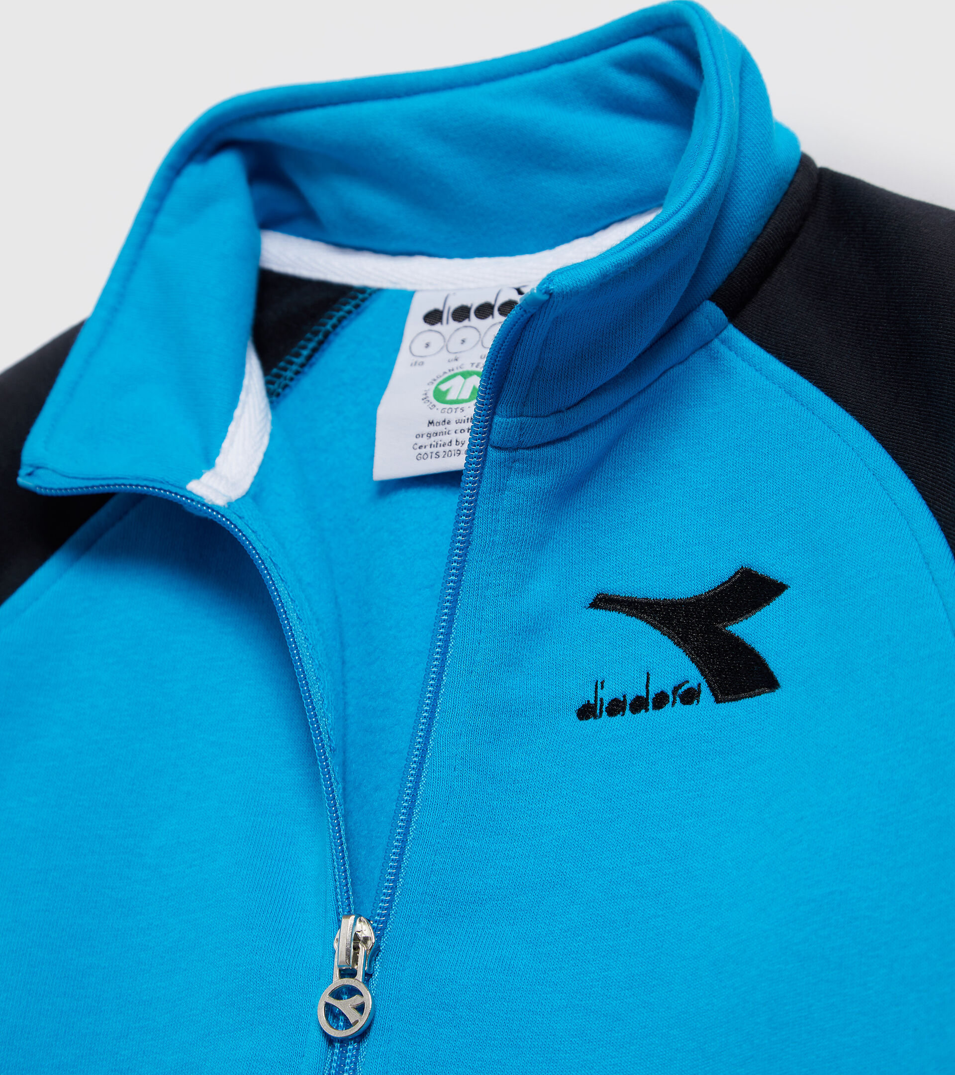 Tracksuit - Kids JU. FZ TRACKSUIT CUBIC SKY-BLUE DANUBE - Diadora