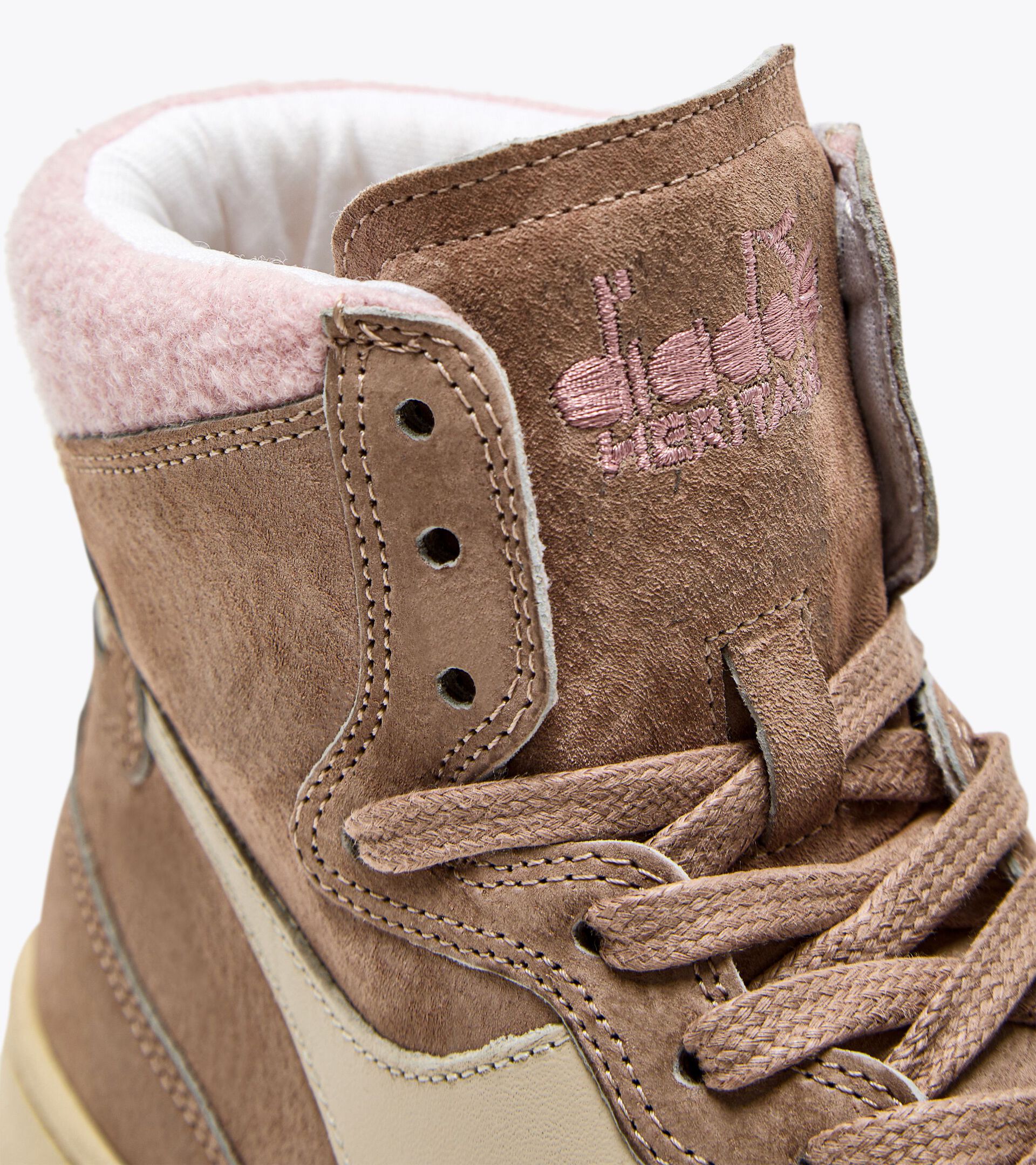 Scarpa Heritage - Donna MI BASKET SHEARLING WN MARRONE CAPRIOLO - Diadora