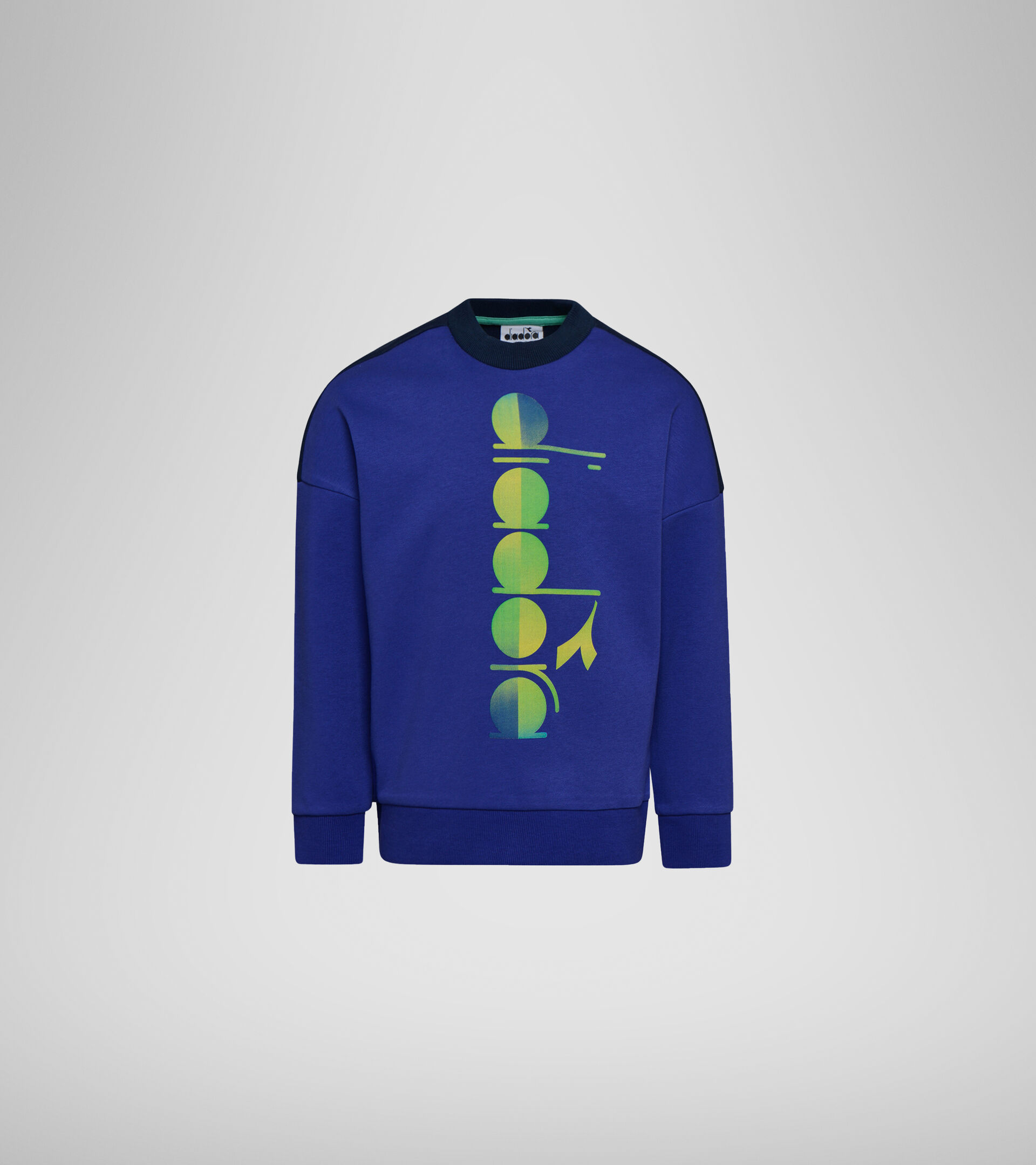 Crew-neck sweatshirt - Boys JB.SWEATSHIRT CREW DIADORA CLUB BLUE CLEMATIS - Diadora