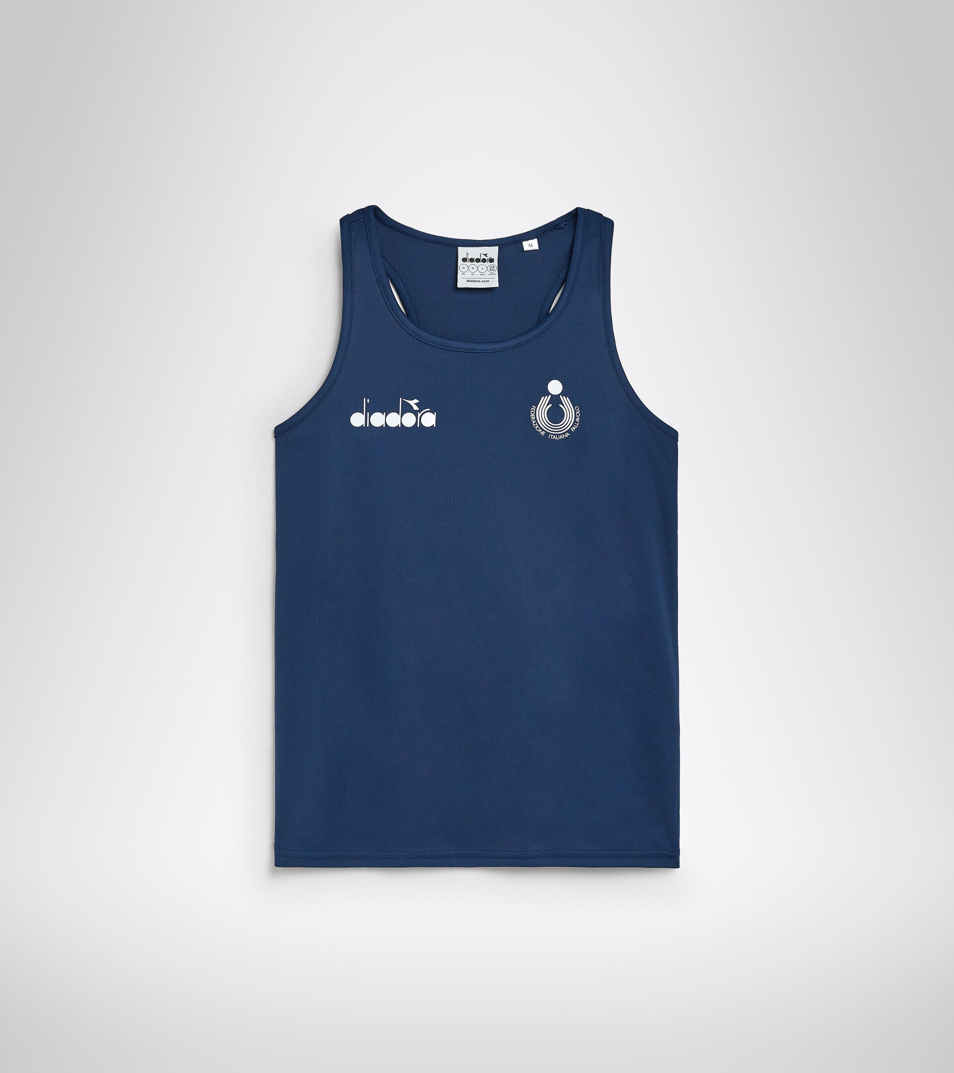 Ärmelloses Shirt für Damen - Beachvolleyball-Mannschaft Italien CANOTTA ALLENAMENTO DONNA BV ITALIA BLAUER MARINE BLAZER - Diadora