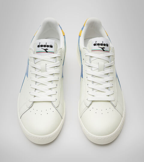 GAME L LOW, BLANCO/AZUL RIVIERA Zapatilla deportiva - Unisex GAME L LOW BLANCO/AZUL RIVIERA - Diadora