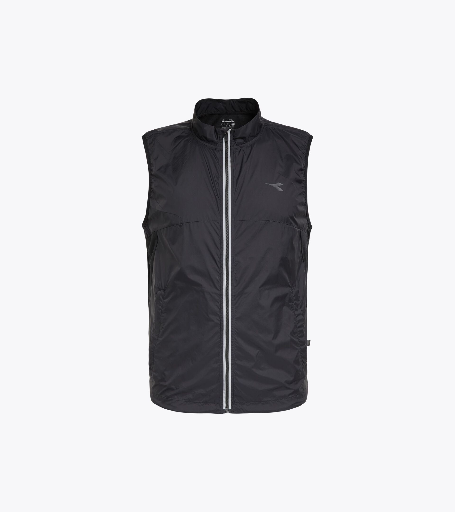 Windproof foldable vest - Men PACKABLE VEST BLACK - Diadora