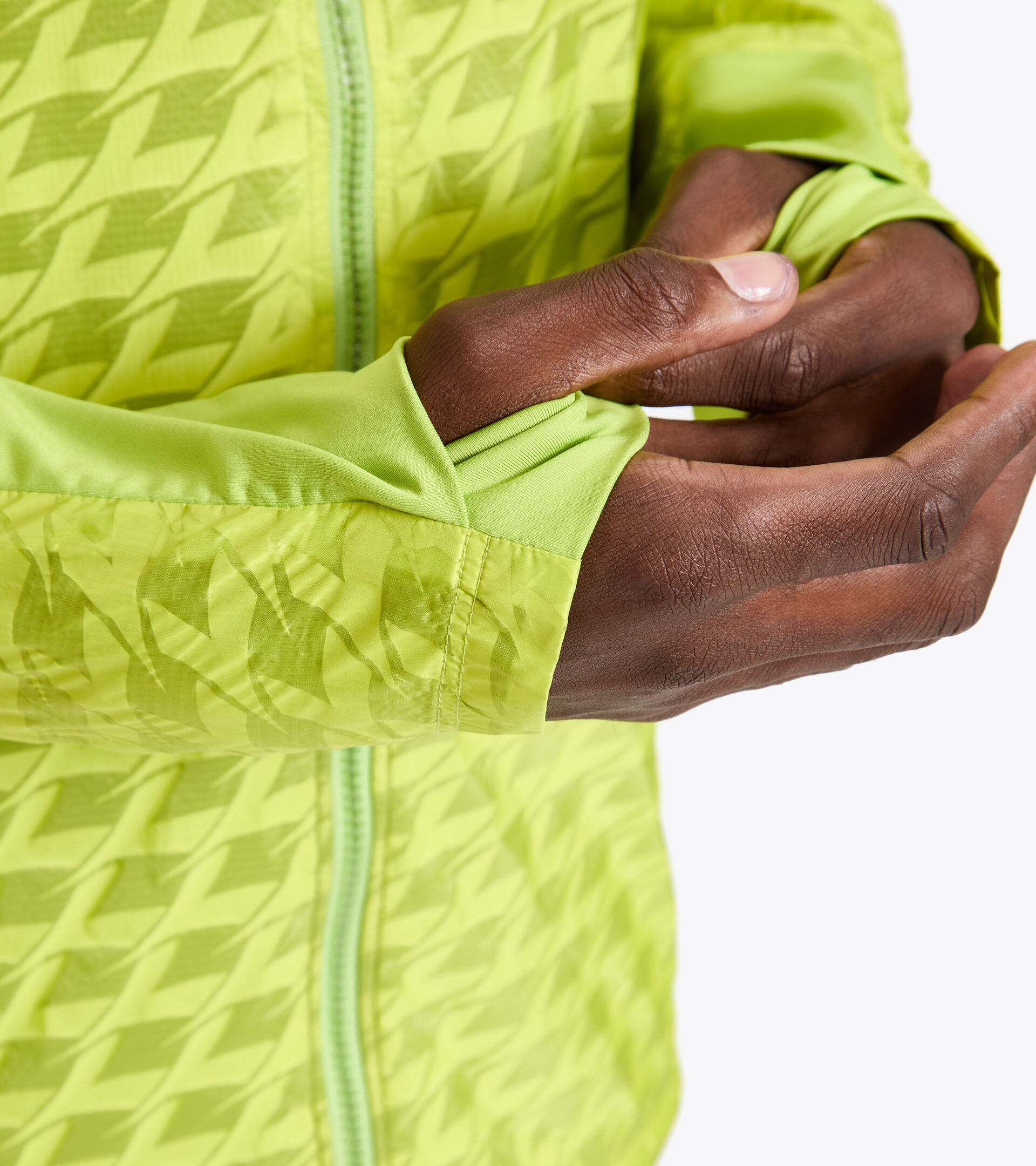 Isothermal running jacket - Men ISOTHERMAL JACKET BE ONE GREEN SPRING - Diadora