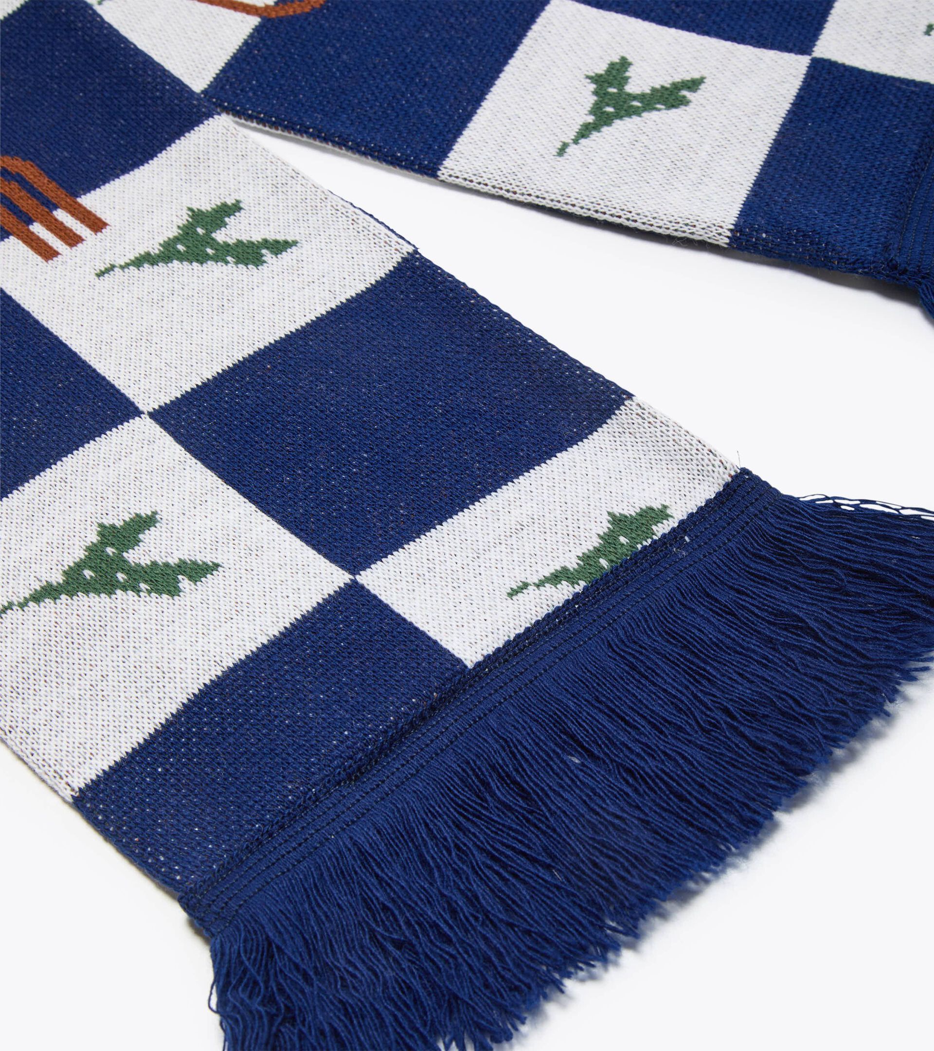 Retro calcio Legacy scarf - Made in Italy - All-gender SCARF LEGACY BLUE LIMONGES - Diadora