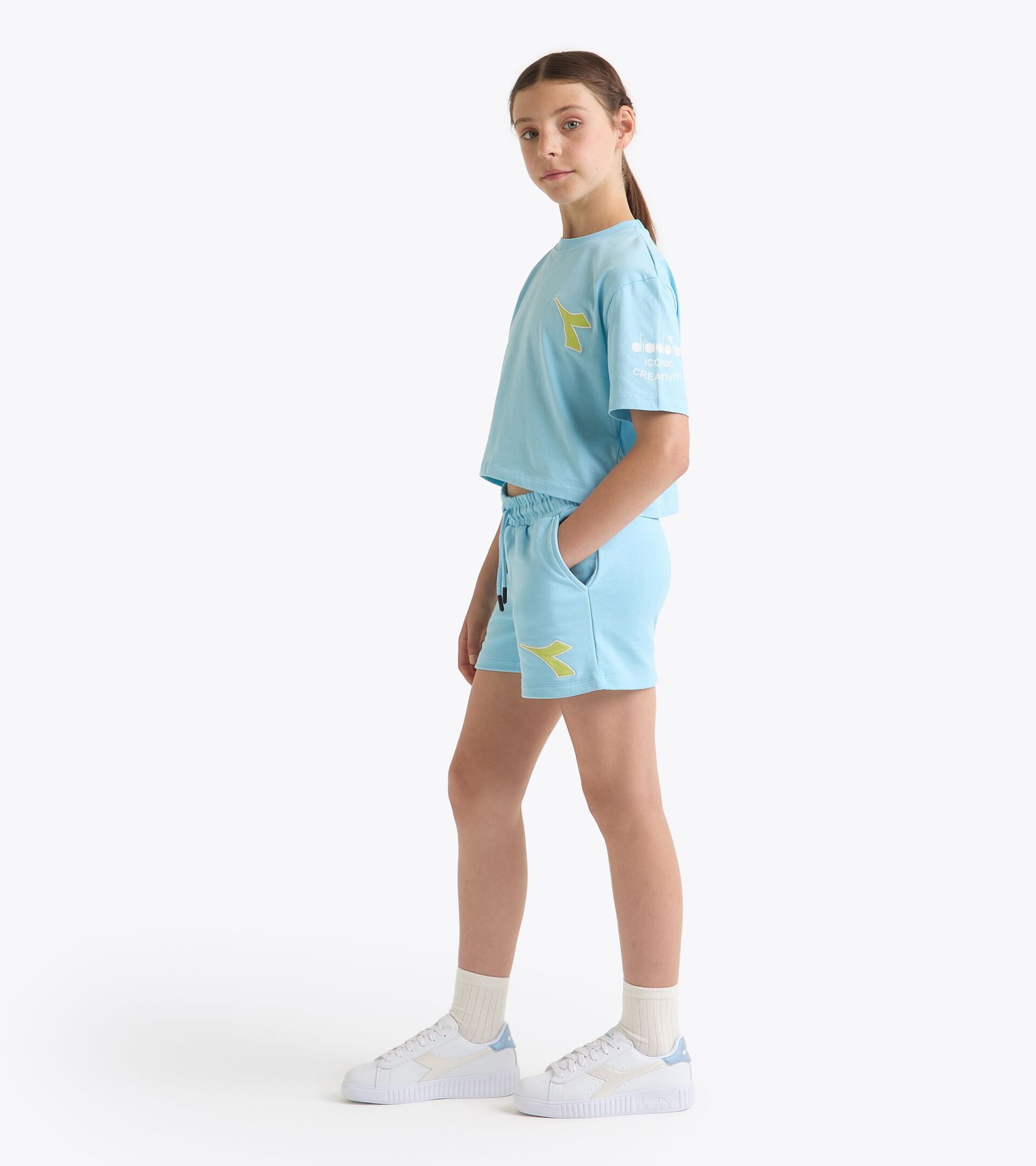 Sport suit - Fit comfort - Girl JG. SET CANDY SKY - Diadora