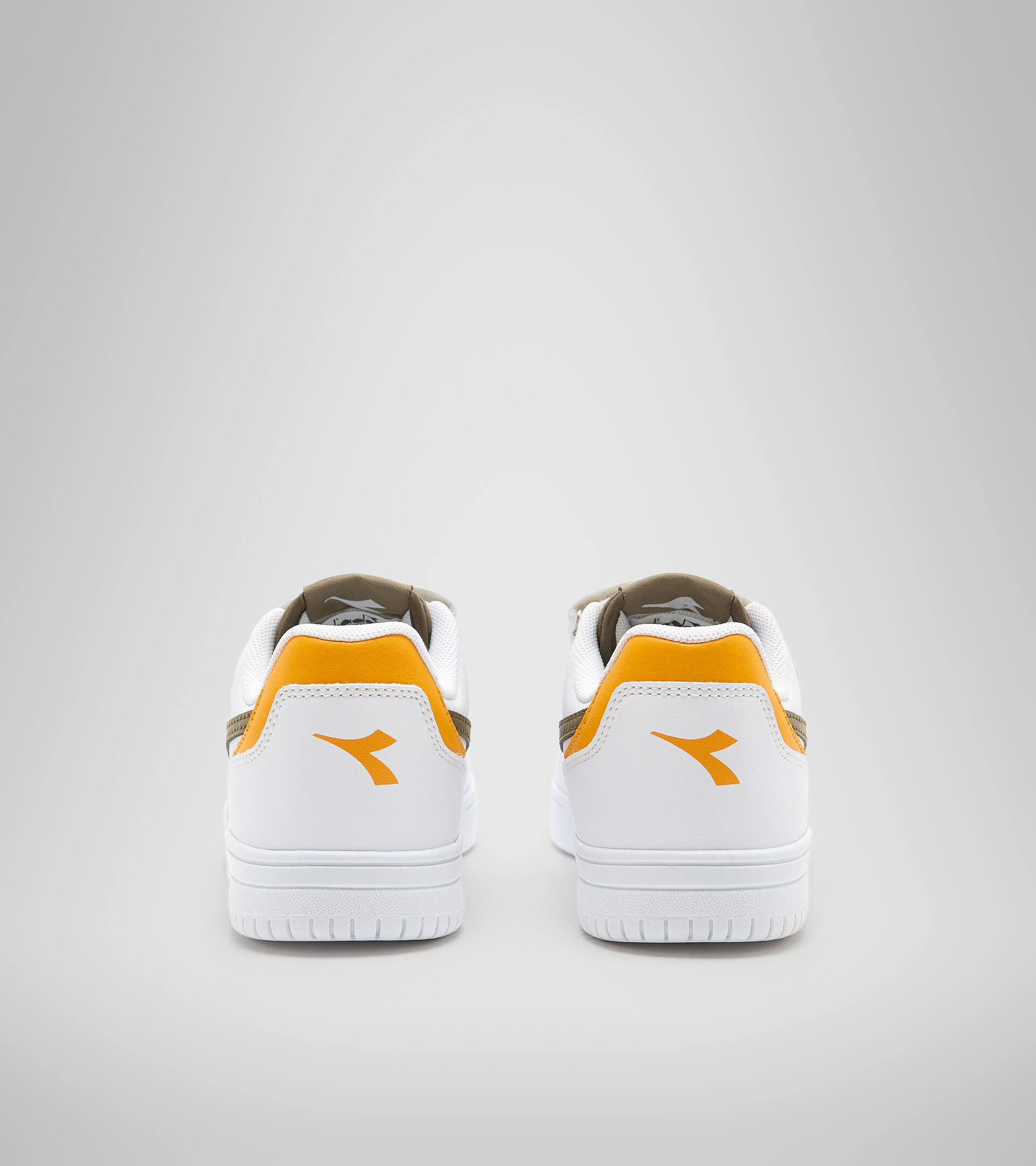 Sports shoes - Kids 4-8 years RAPTOR LOW PS WHITE/DARK OLIVE - Diadora