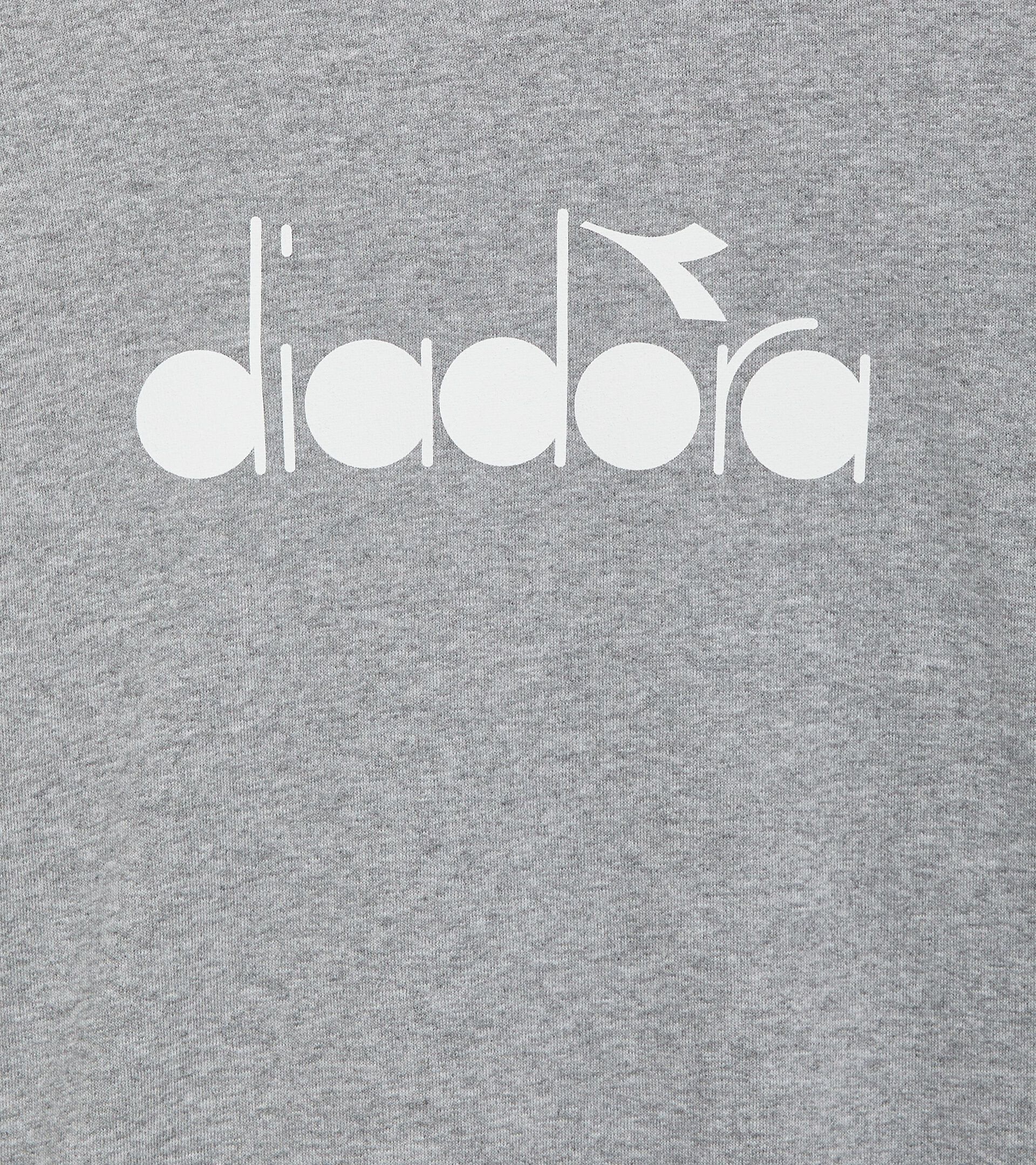 Sweatshirt - Made in Italy - Gender Neutral SWEATSHIRT CREW LOGO HIGH RISE MELANGE - Diadora