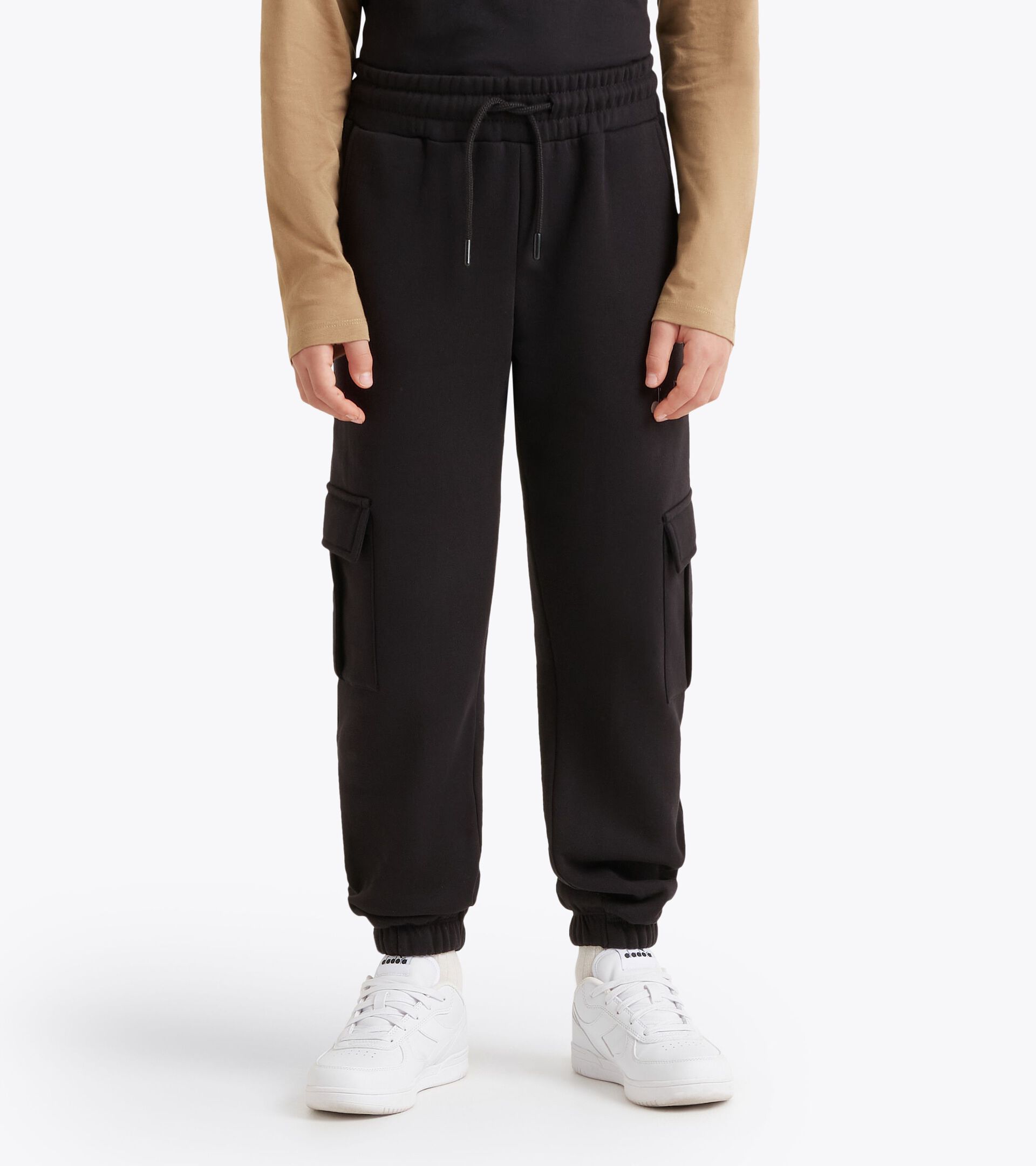 Jogger en molleton - Ado garçon JB. JOGGER PANTS FRIENDLY TEAM NOIR - Diadora