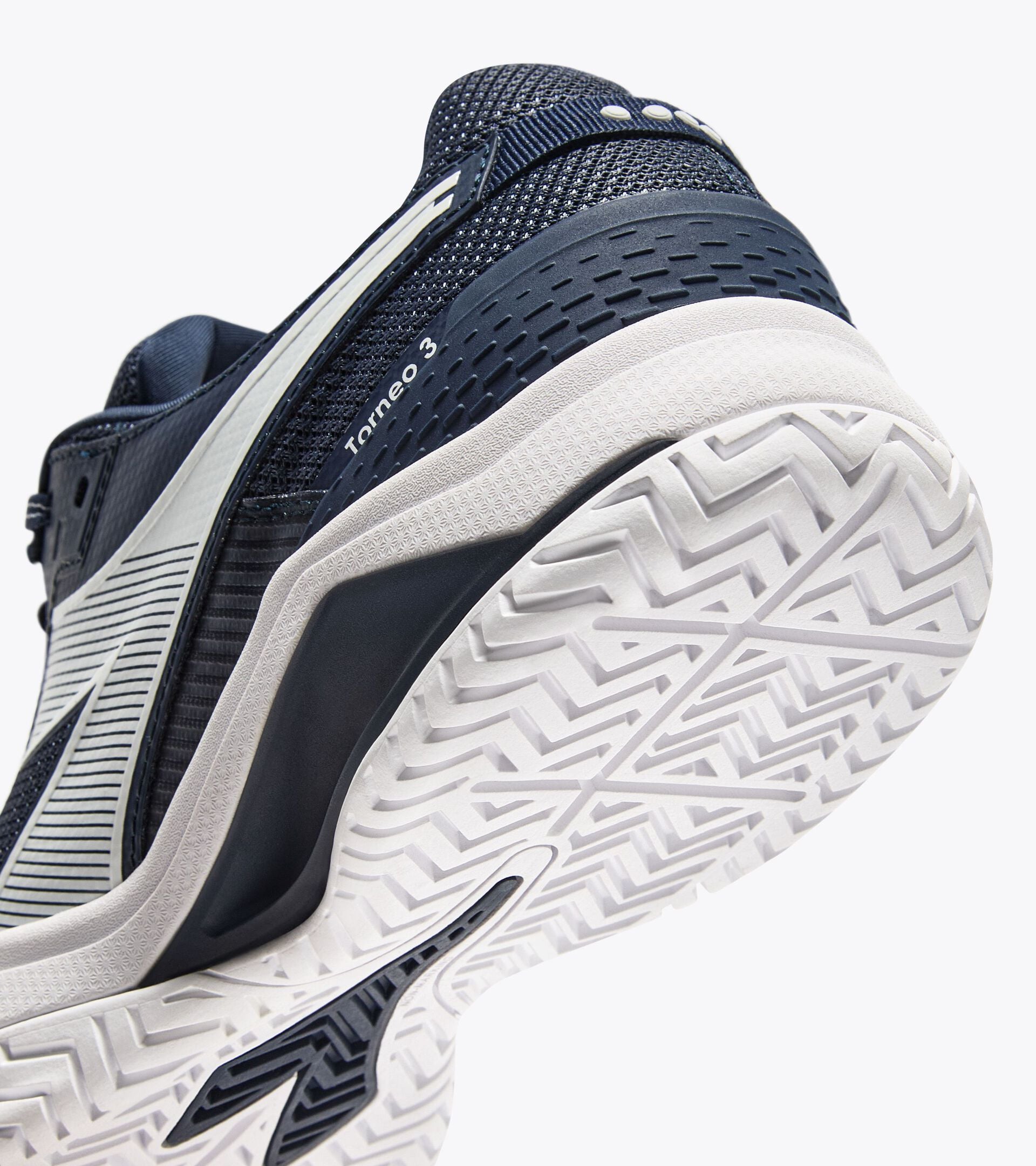 Tennis shoe for clay courts - Protection and cushioning - Men&rsquo;s BLUSHIELD TORNEO 3 CLAY BLUE CORSAIR/WHITE - Diadora