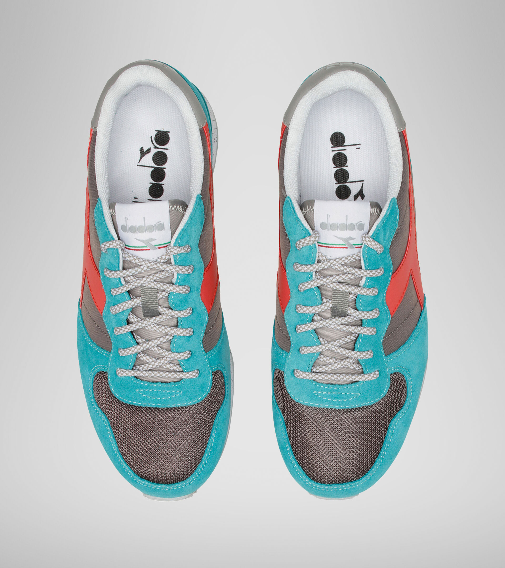 Footwear Sportswear UNISEX CAMARO OUTDOOR VIRIDIAN GRN/CAYENNE/EIFFEL TO Diadora
