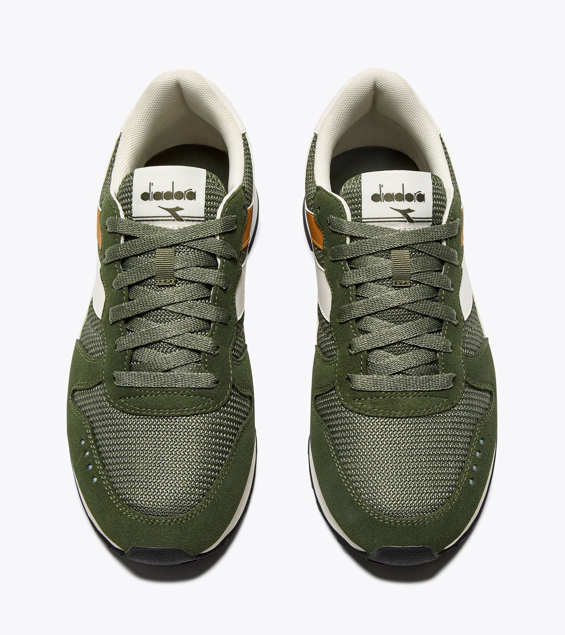 Suede leather sneaker - All-gender
 CAMARO M2 GREEN OLIVINE - Diadora