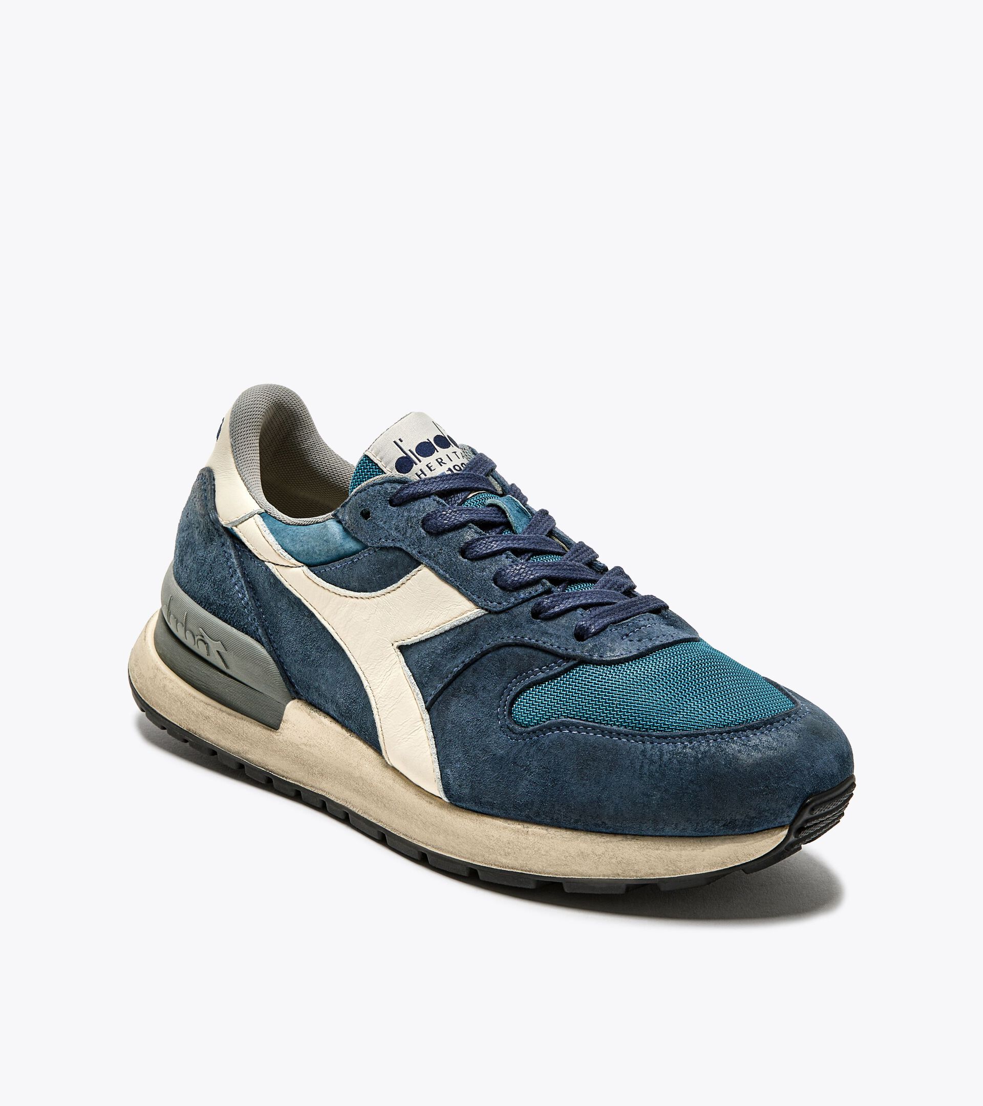 Heritage shoe - Men CONQUEST SUEDE SW BLUE EBONY - Diadora