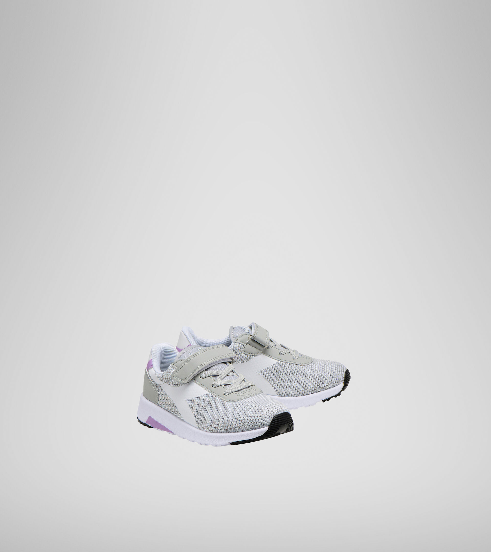 Sports shoes - Kids 4-8 years EVO RUN PS ALUMINUM - Diadora