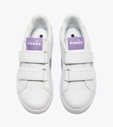 GAME P PS GIRL, WHITE/LIGHT VIOLET Sports shoes - Kids 4-8 years GAME P PS GIRL WHITE/LIGHT VIOLET - Diadora