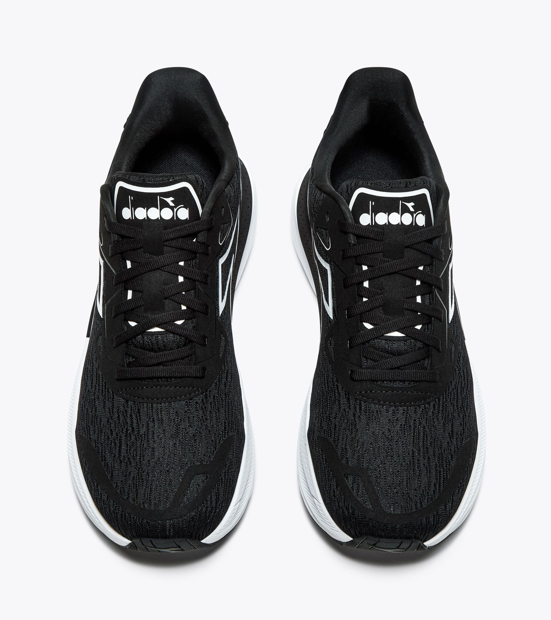 Chaussures de running - Confort et stabilit&eacute; - Homme NUCLEO 2 NOIR/BLANC - Diadora