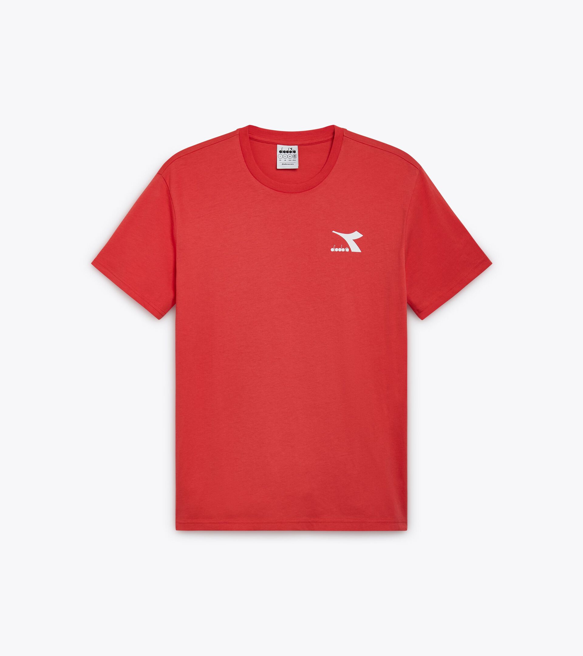 T-shirt sportiva - Uomo T-SHIRT SS CORE ROSSO CAYENNE - Diadora