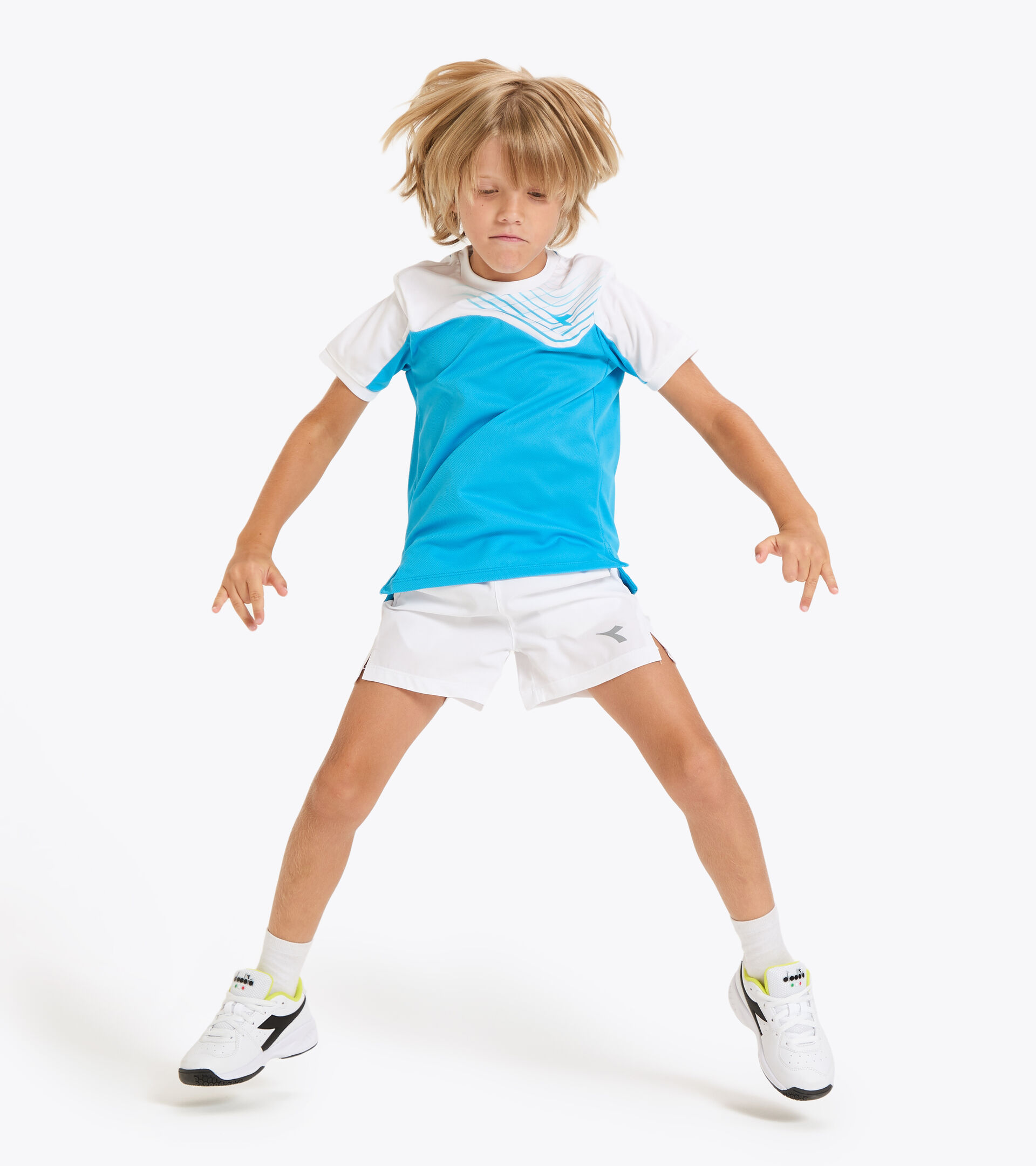 Tennis bermuda shorts - Junior J. SHORT COURT OPTICAL WHITE - Diadora