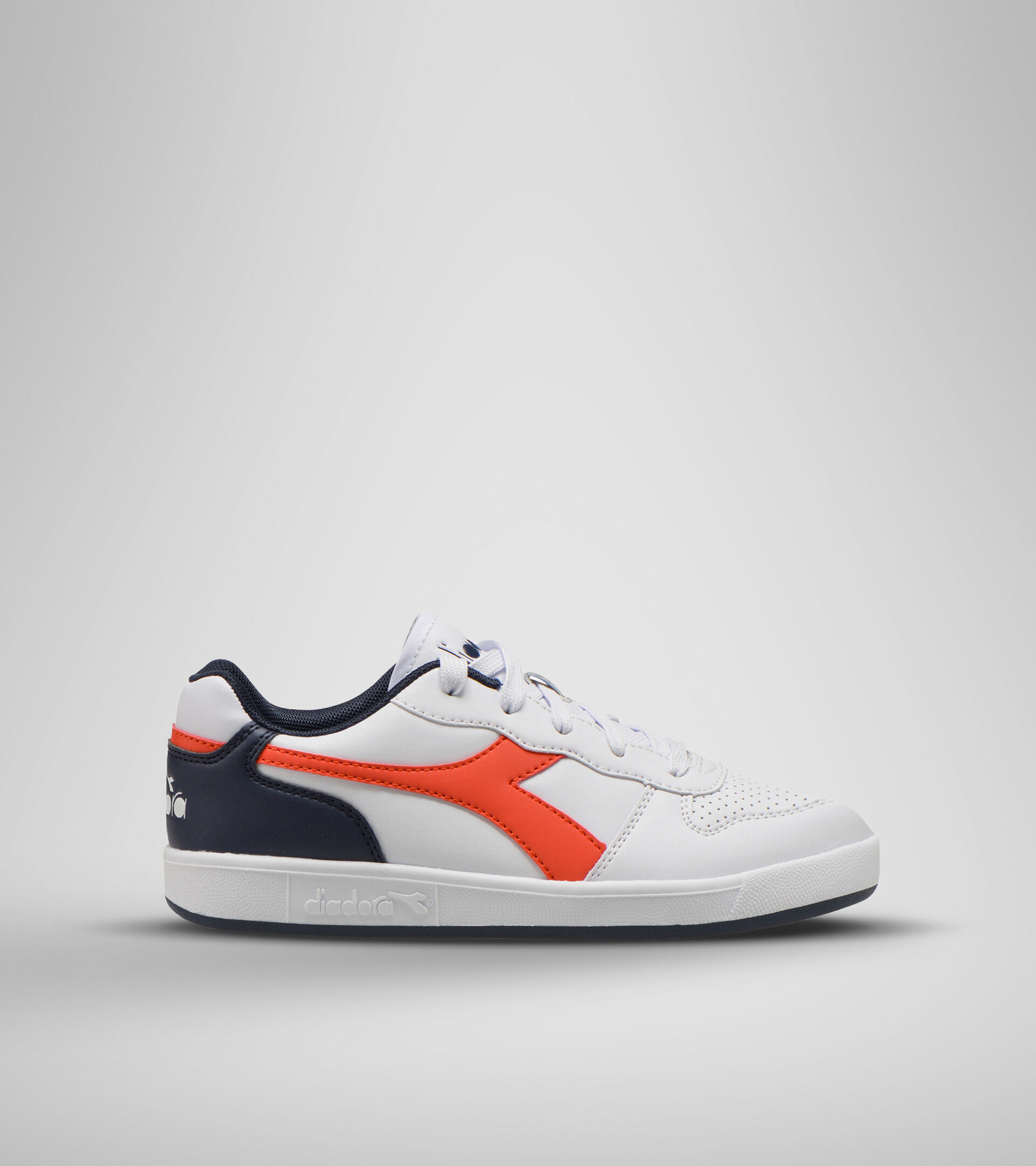 Footwear Sport BAMBINO PLAYGROUND GS BLANCO/ROJO FIESTA/LIRIO NEGRO Diadora
