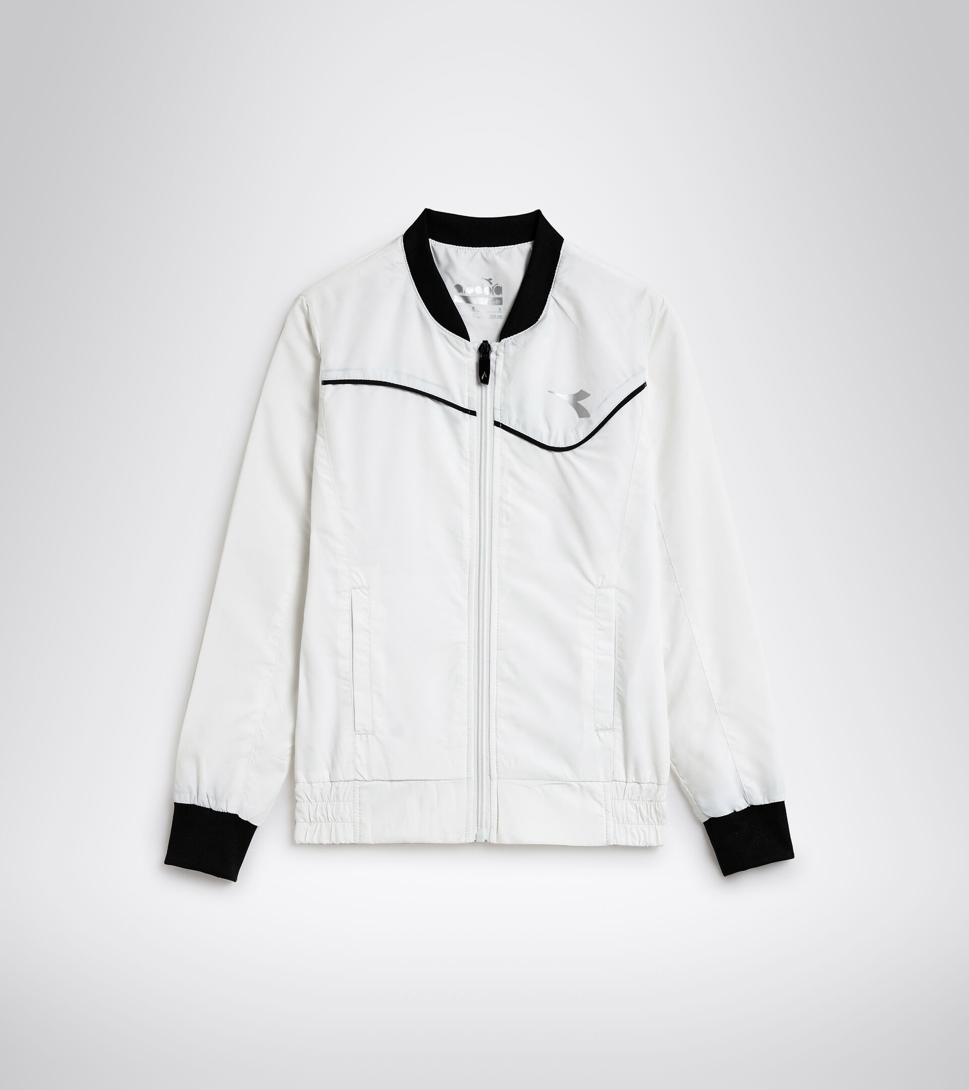 Veste de tennis - Junior G. JACKET COURT BLANC VIF - Diadora