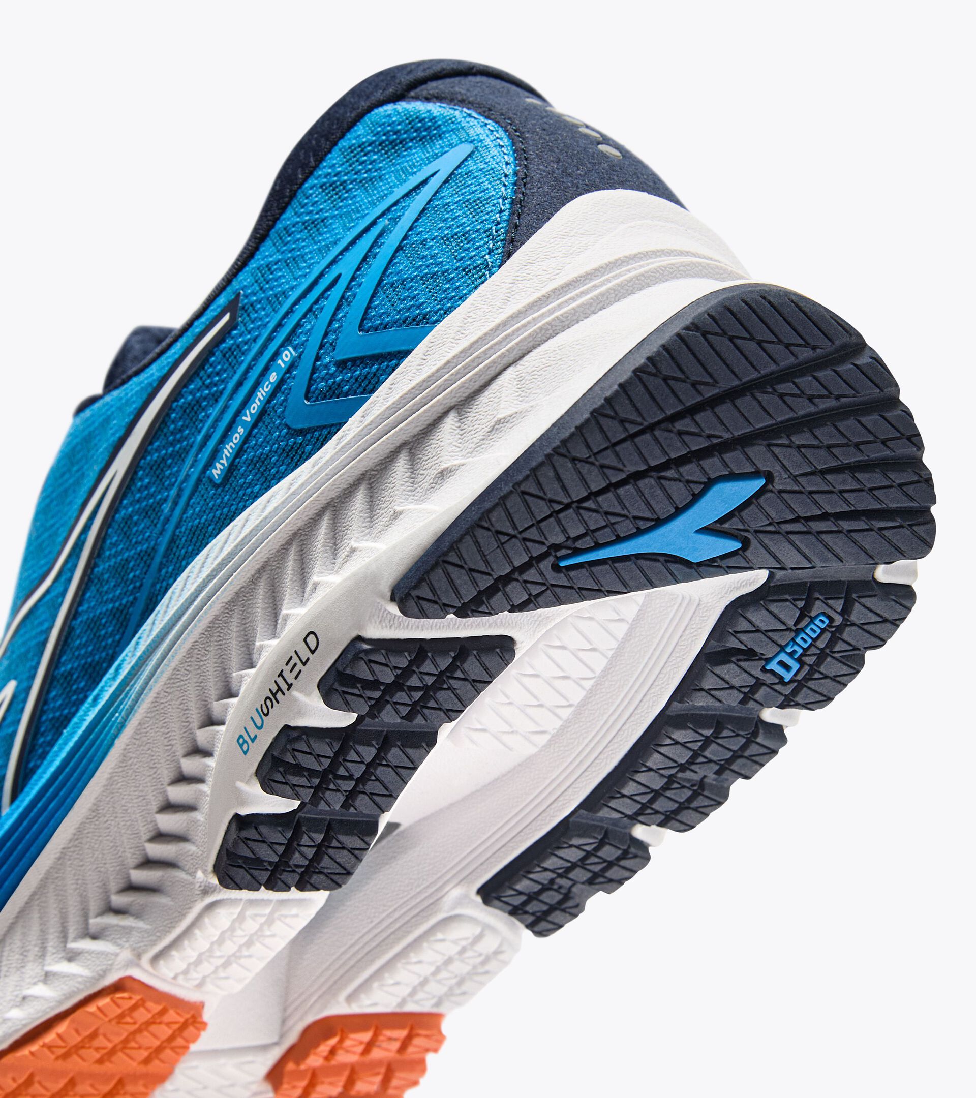 Running shoe - Cushioning and protection - Men’s MYTHOS BLUSHIELD VORTICE 10 AQUARIUS/FRENCH BLUE - Diadora