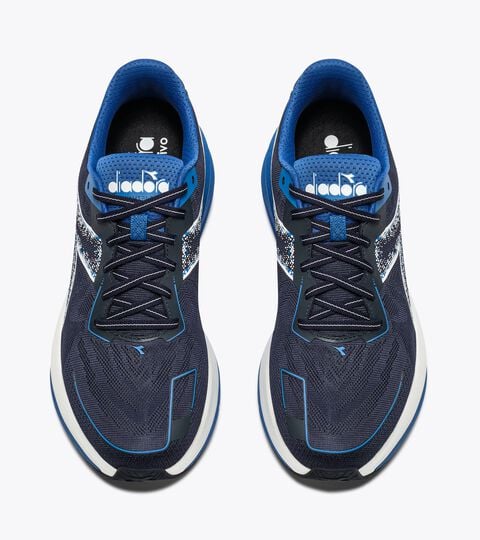 Zapatilla de running - Estabilidad y protecci&oacute;n - Hombre MYTHOS BLUSHIELD VIGORE V NEGRO IRIS/BLANCO - Diadora