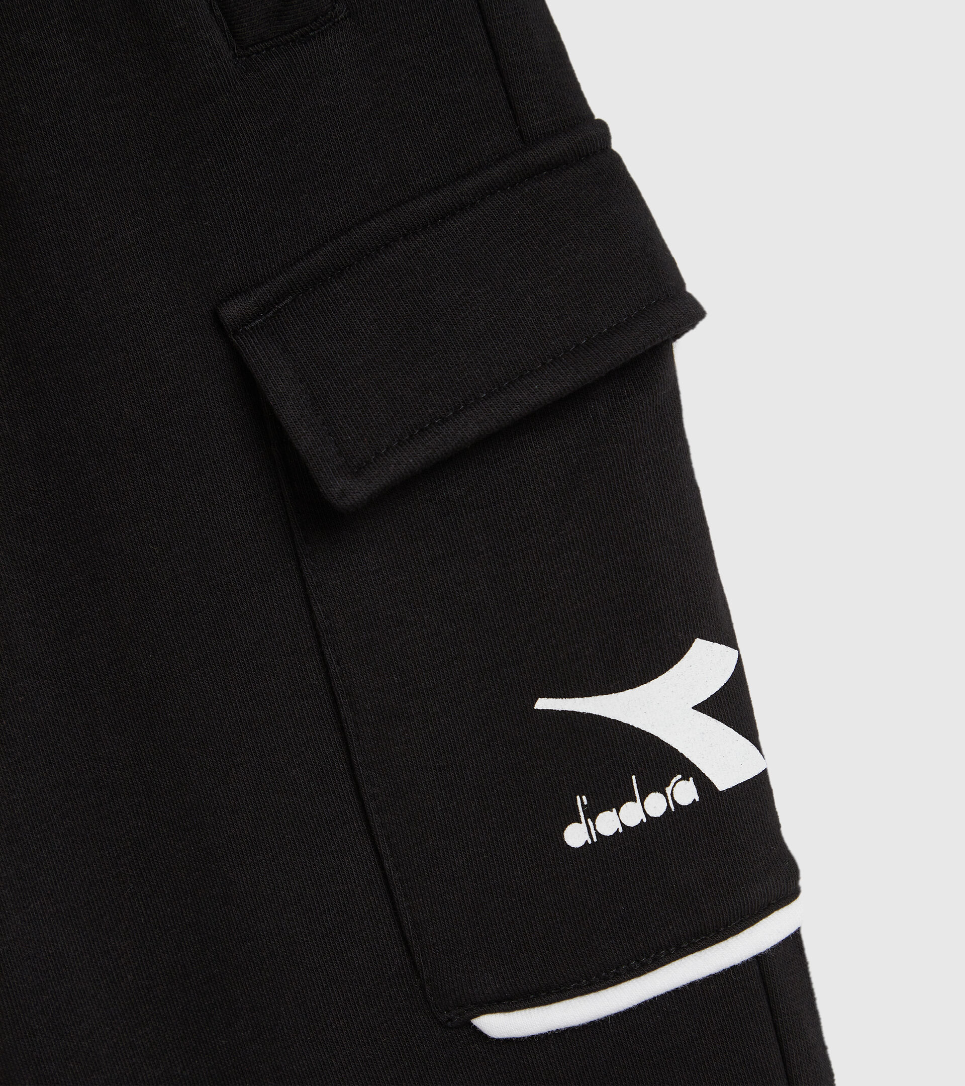 Sports trousers - Boys JB.CUFF PANTS DIADORA FC BLACK - Diadora
