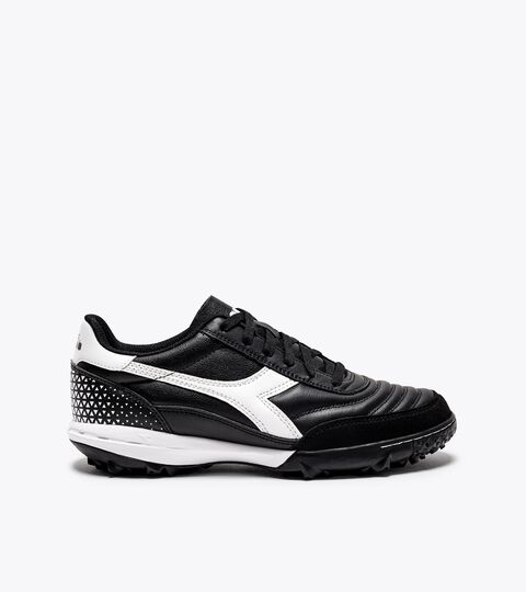 Futsal boots for synthetic grounds - Men CALCETTO GR  LT TF BLACK /WHITE - Diadora