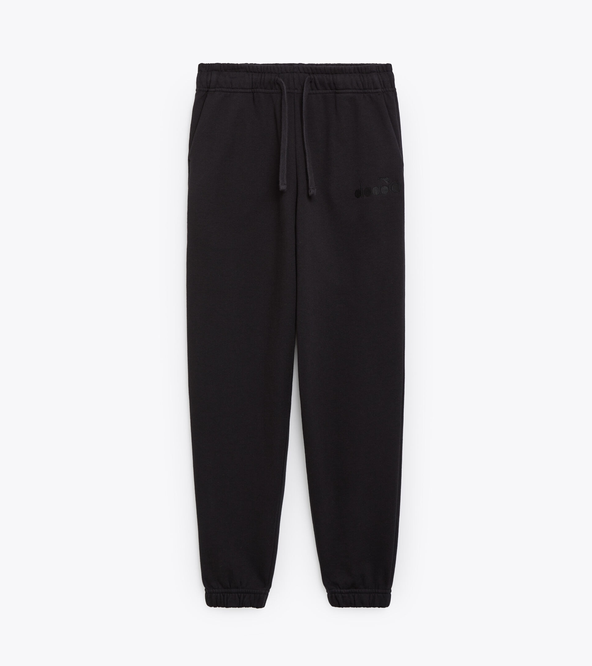 Cotton sweatpants - Gender neutral PANT SPW LOGO BLACK - Diadora