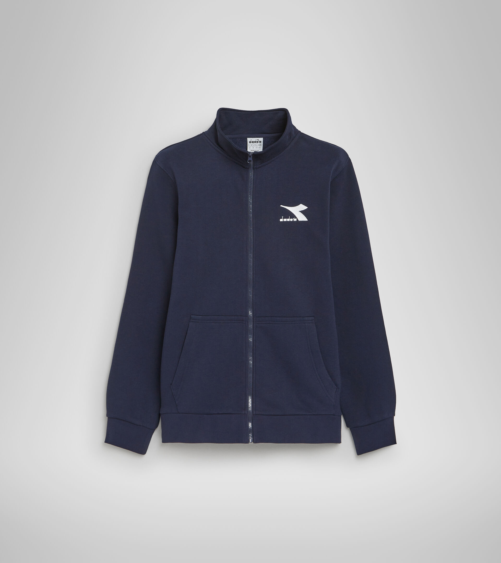 Sportliches Sweatshirt - Herren SWEAT FZ CORE MARINEBLAU - Diadora