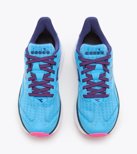 EQUIPE NUCLEO W, BONNIE AZUL/ROSA FLUO Zapatilla de running - Mujer EQUIPE NUCLEO W BONNIE AZUL/ROSA FLUO - Diadora