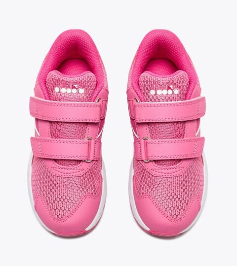 FALCON 4 JR V, AZALEA PINK/FUCHSIA PURPLE Junior running shoe - Unisex FALCON 4 JR V AZALEA PINK/FUCHSIA PURPLE - Diadora