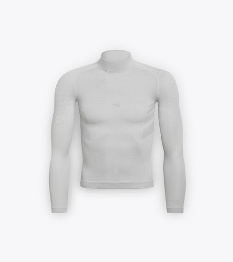 LS TURTLE NECK ACT, BIANCO OTTICO T-shirt da training a manica lunga - Uomo LS TURTLE NECK ACT BIANCO OTTICO - Diadora