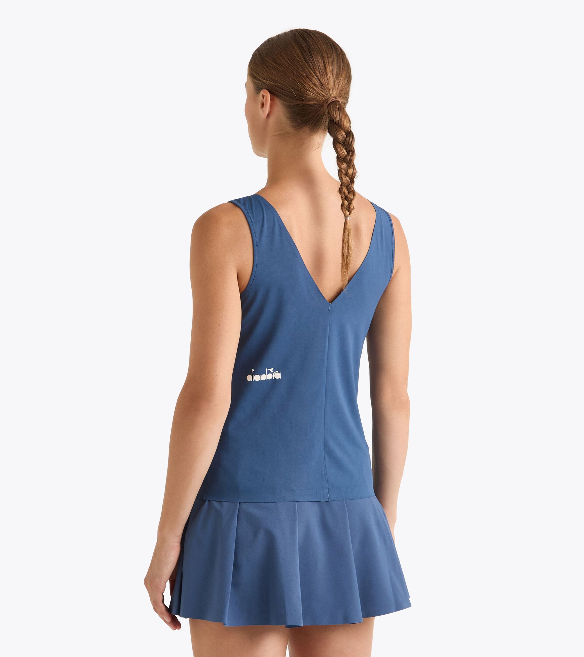 Tennis racerback tank top - Competition - Women’s L. TANK ICON ENSIGN BLUE - Diadora