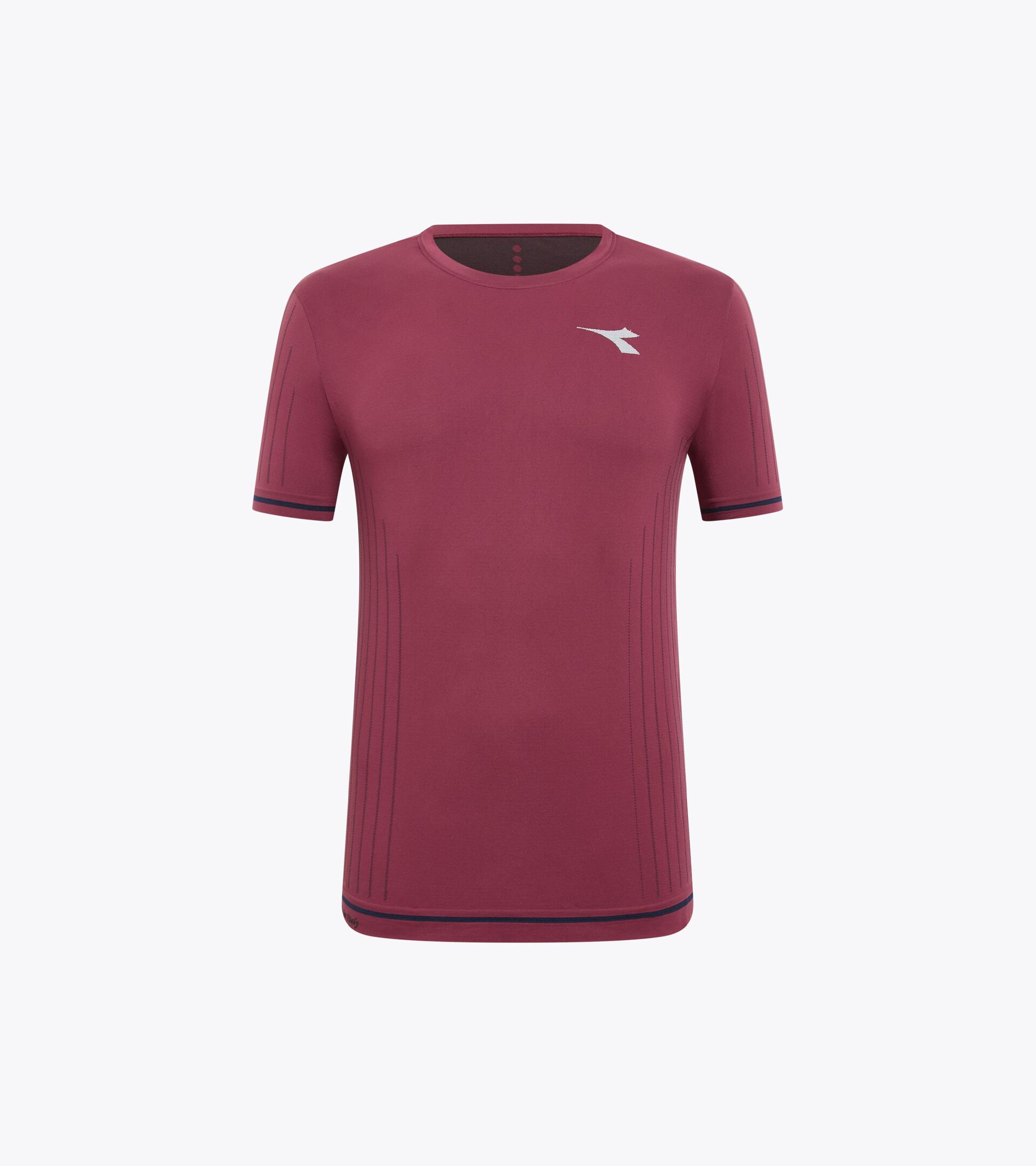 Technical t-shirt for temperature control -  Tennis - Men’s
 SS T-SHIRT ICON STRATOUNO MAROON BANNER - Diadora