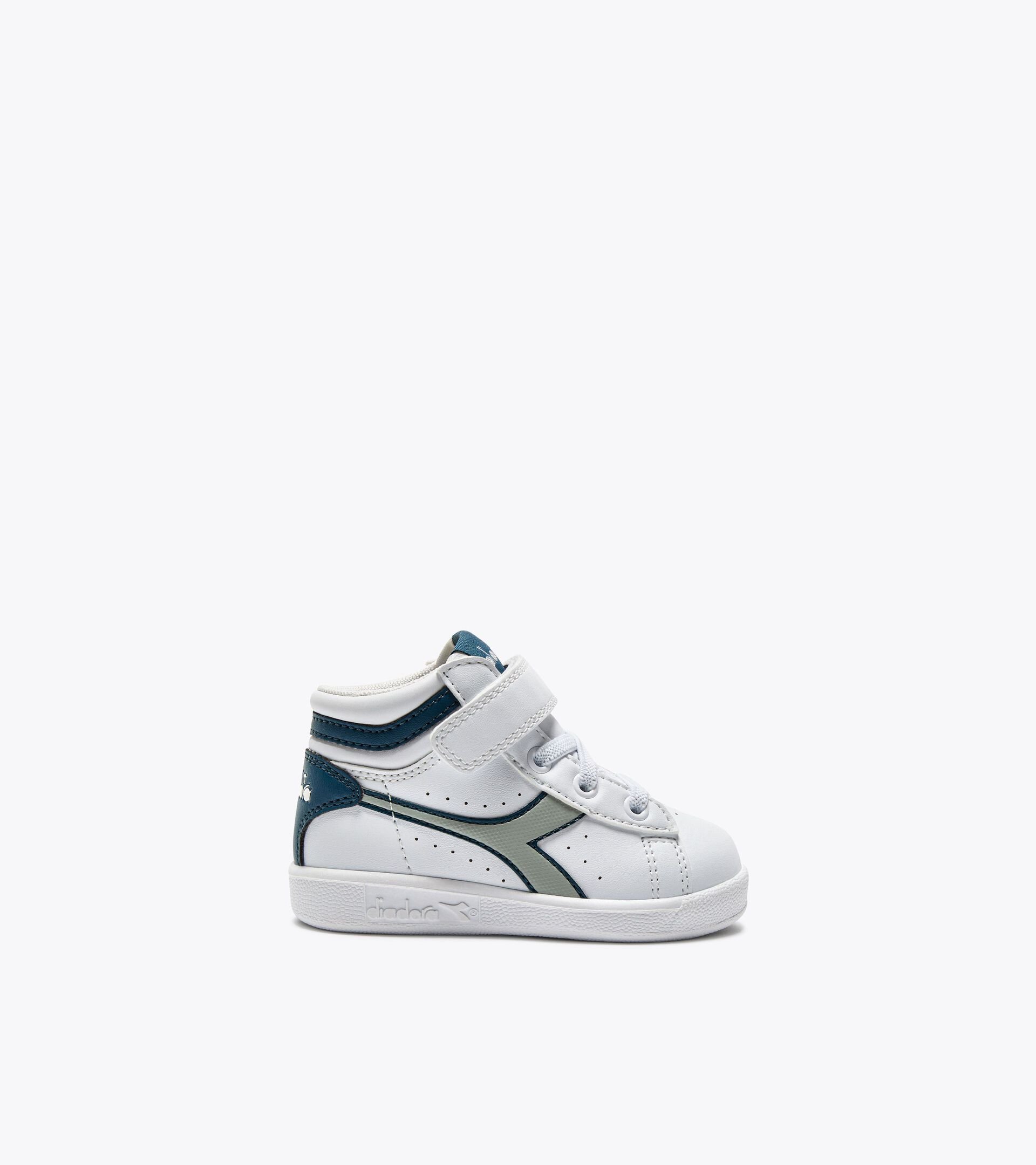 Sports shoes - Toddlers 1-4 years GAME P HIGH TD WHITE /BELGIAN BLOCK - Diadora