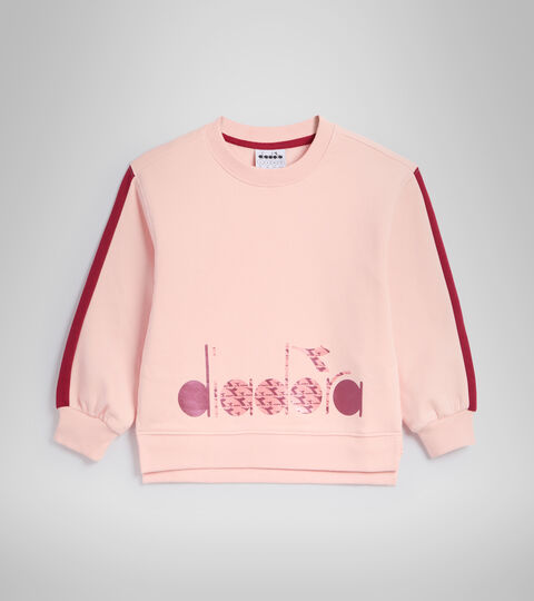 JG.SWEATSHIRT CREW TWINKLE, VEILED PINK Crew-neck sweatshirt - Kids JG.SWEATSHIRT CREW TWINKLE VEILED PINK - Diadora