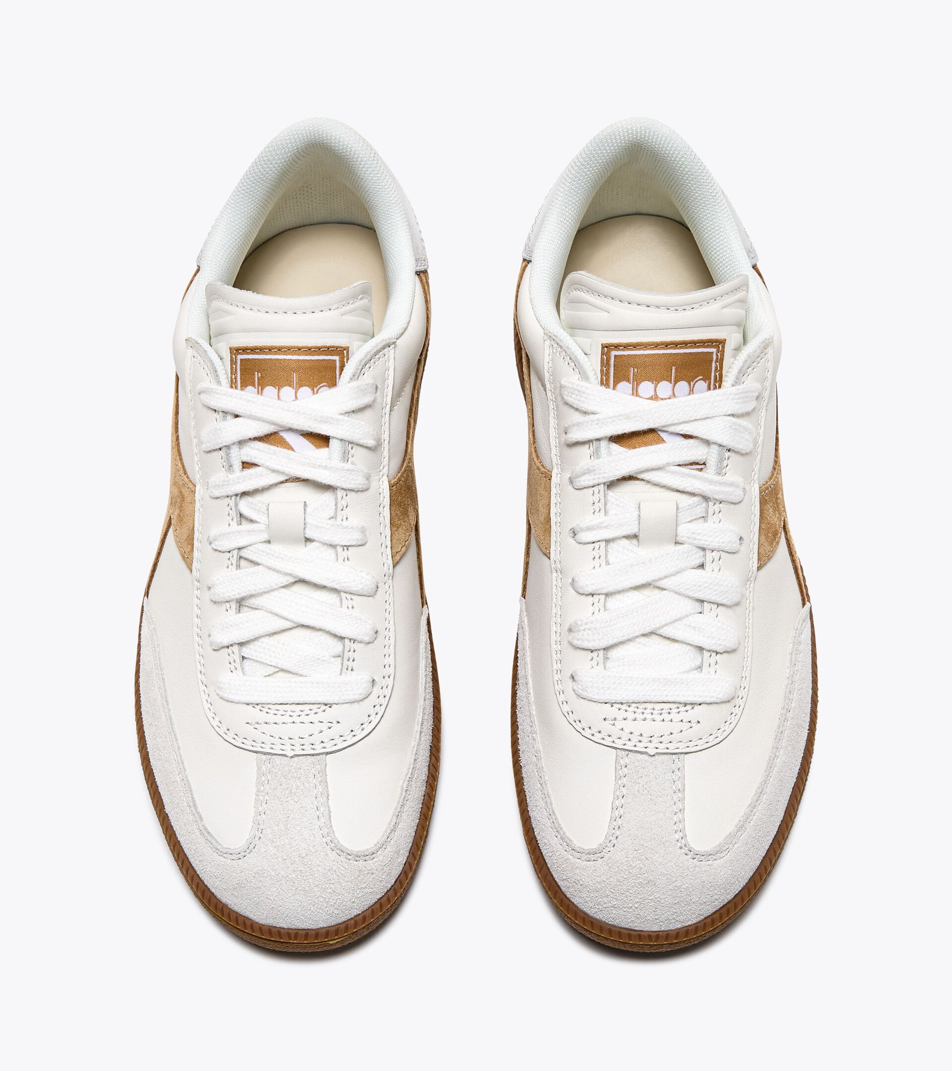 Leather sneakers - All-Gender
 TRAINER METAL WHITE/CROISSANT - Diadora