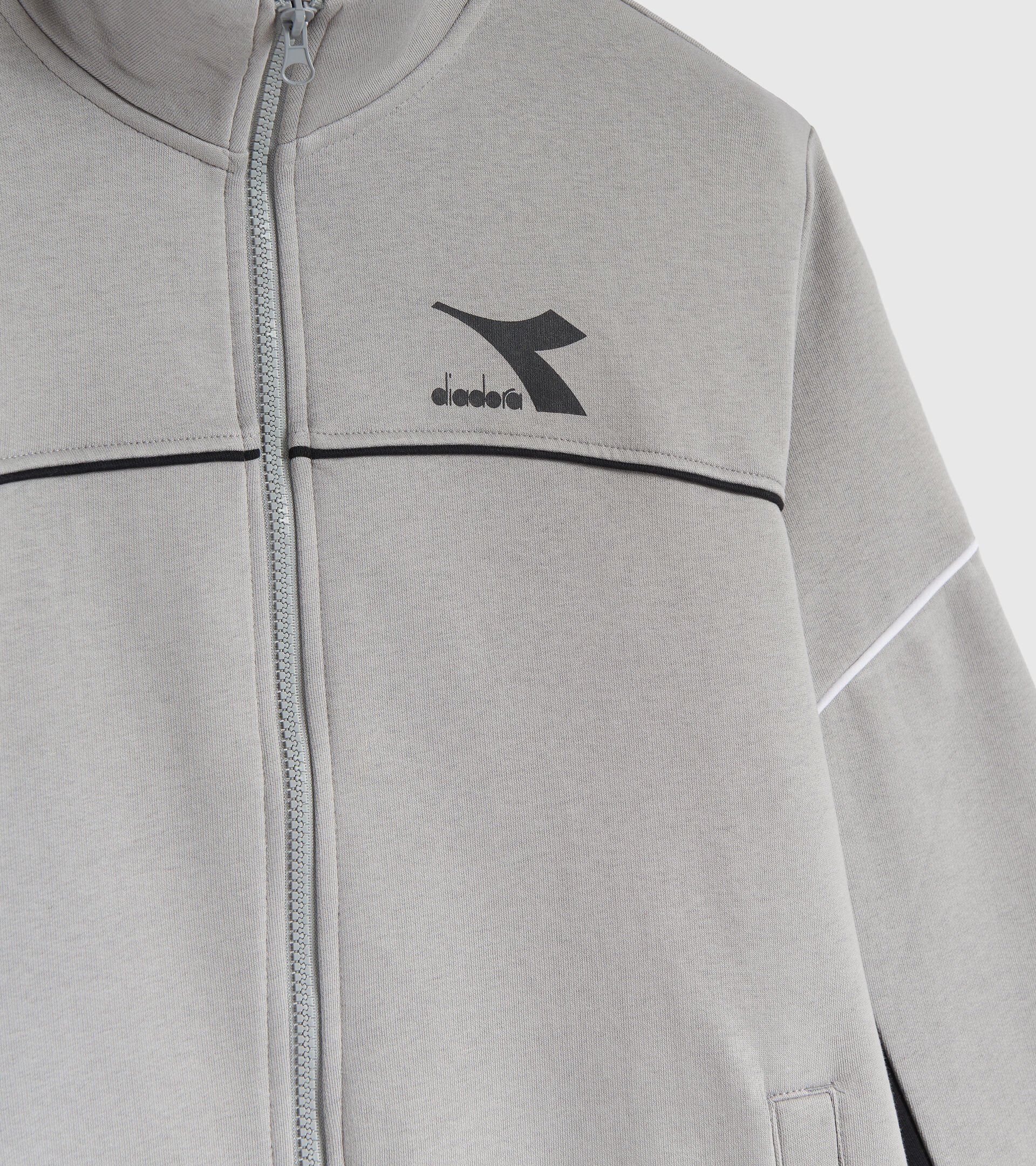 Tracksuit - Men TRACKSUIT FZ CORE GRAY MOUSE - Diadora