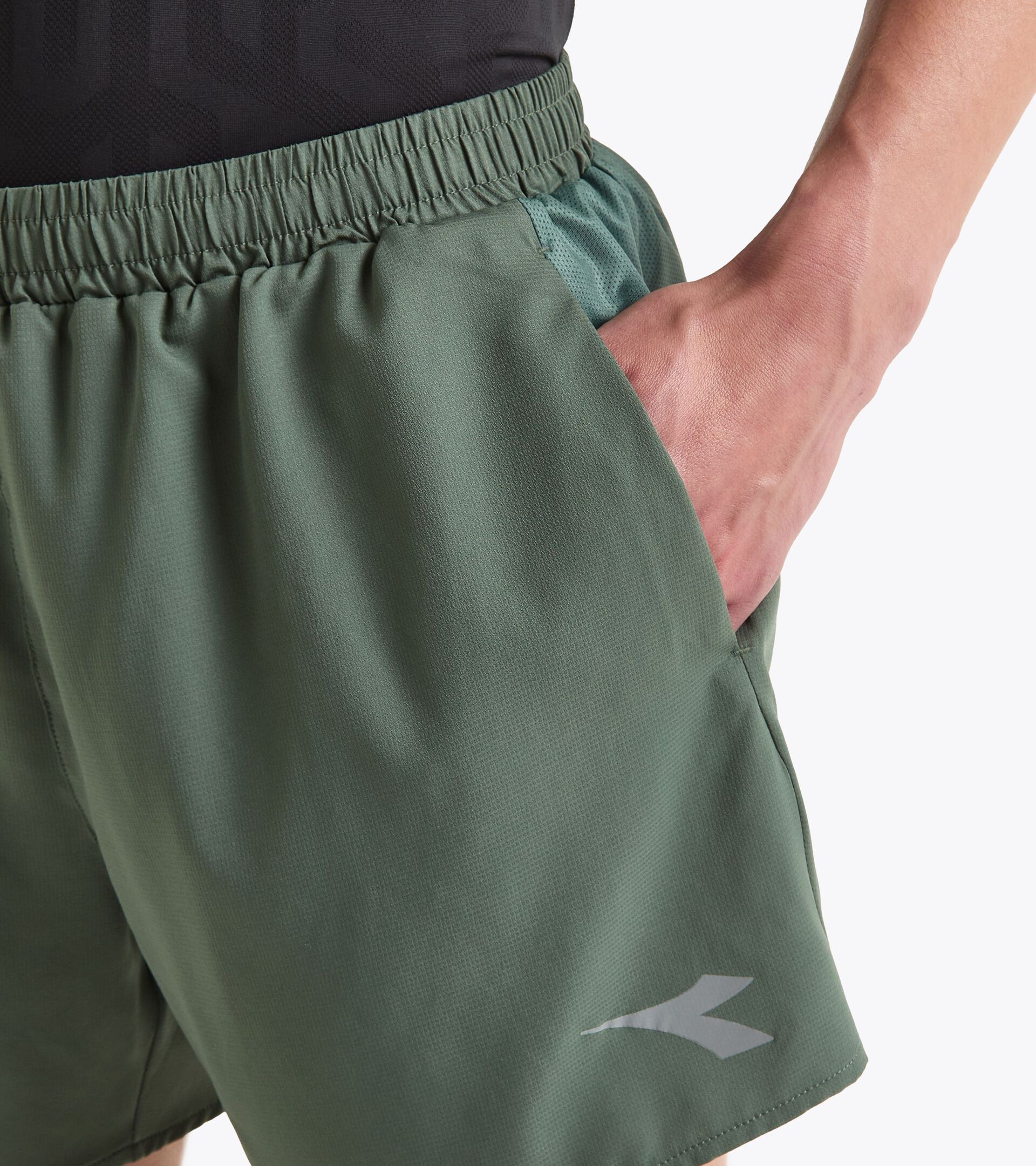5’’ running shorts - Light fabric - Men’s SUPER LIGHT SHORTS 5" CILANTRO - Diadora