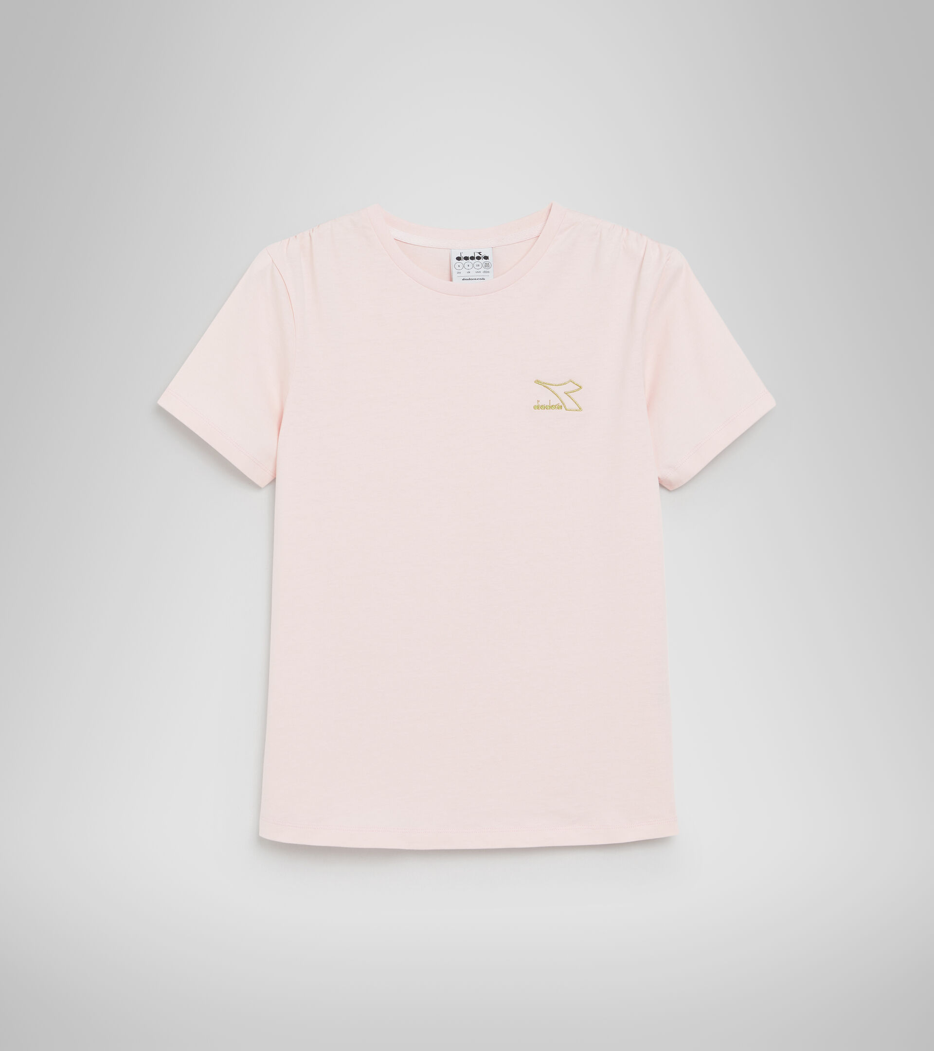 T-shirt de sport - Femme L.T-SHIRT SS FLOUNCE CRISTAL ROSE - Diadora