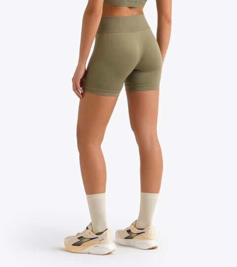 Short technique pour le contr&ocirc;le de la temp&eacute;rature -  Running - Femme L. SHORTER STRATOUNO SAUGE - Diadora